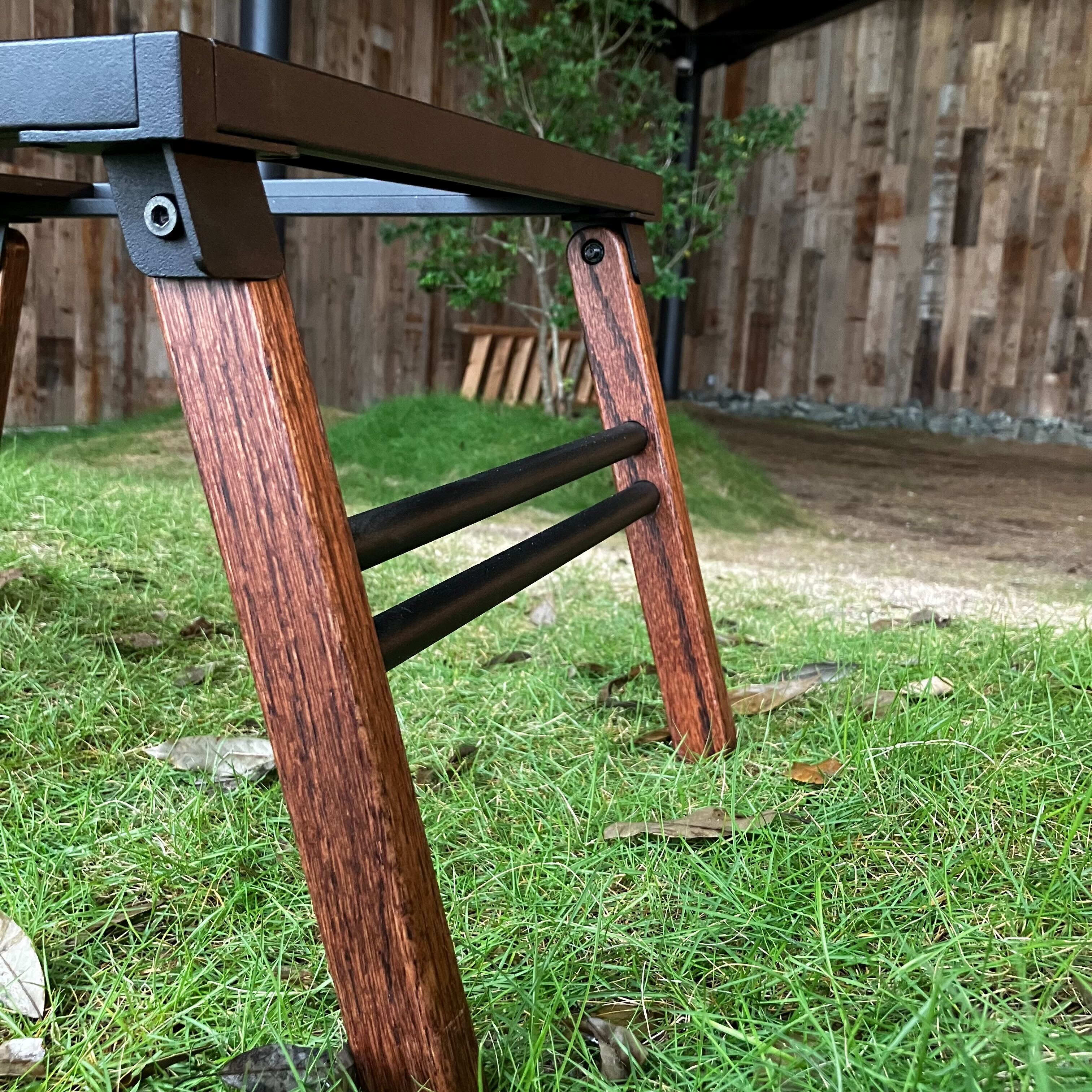 BLACK DESIGN ブラックデザイン アイアンウッドテーブル 日和