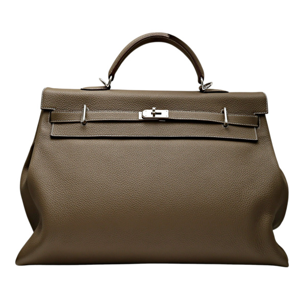 未使用] エルメス ケリー（その他） 42 Maxi トゴ エトゥープ シルバー