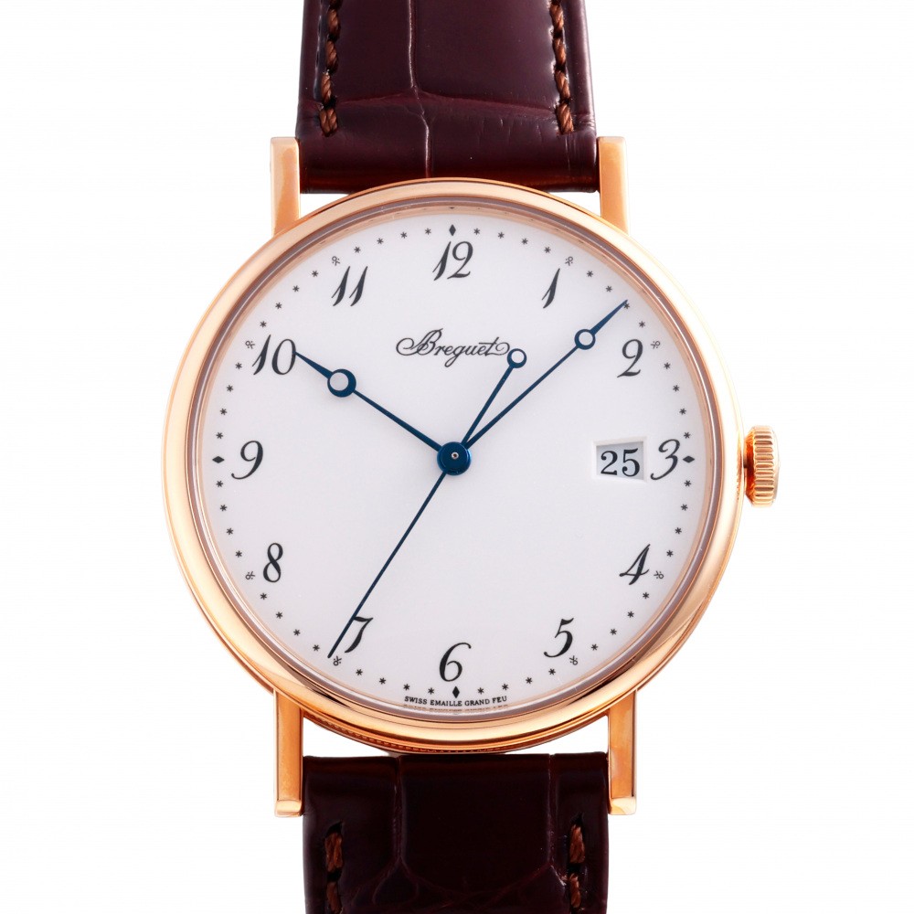 新品] ブレゲ クラシック 5177BR299V6 エナメル ホワイト ローズ