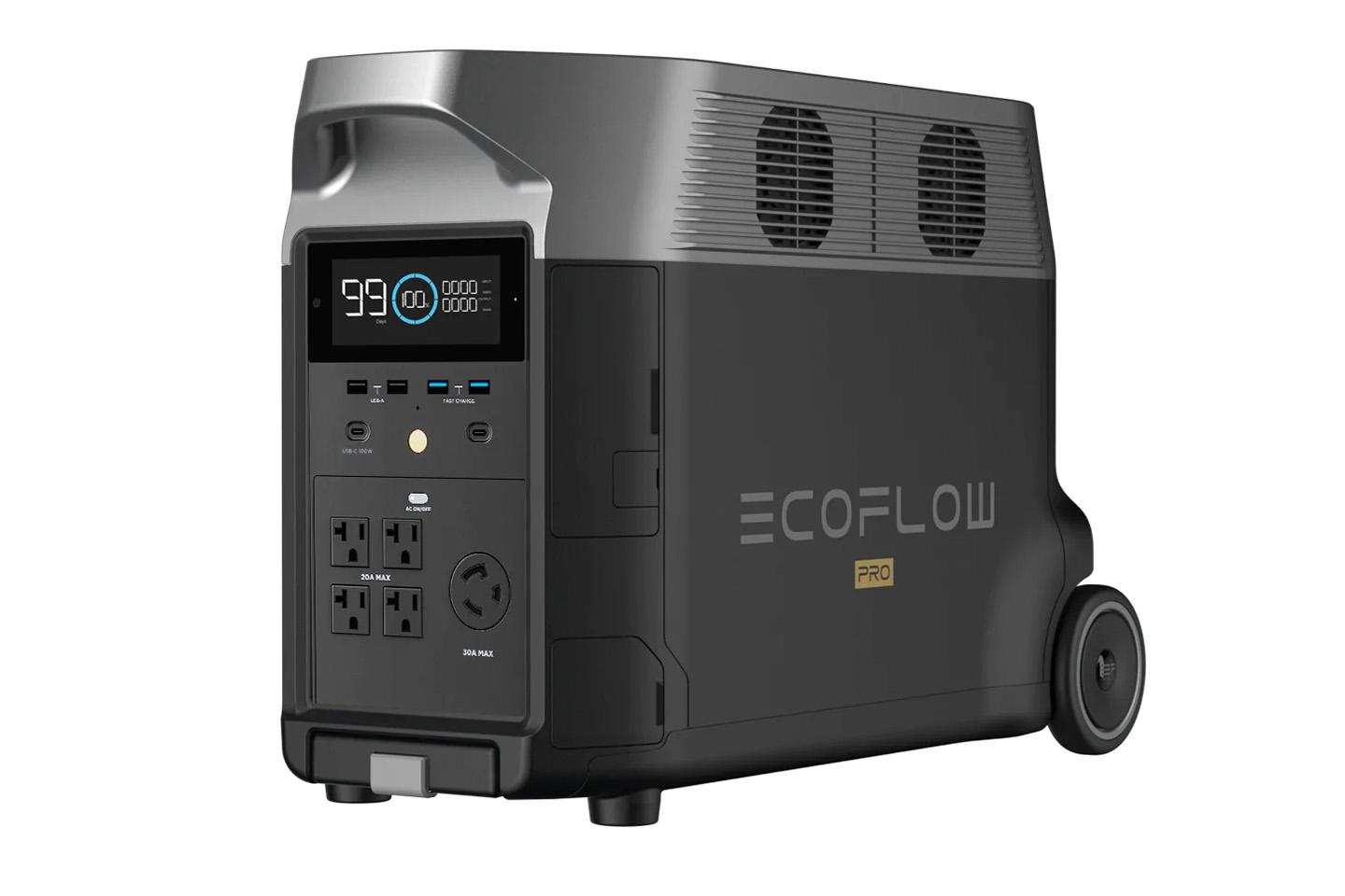 ポータブル電源(EcoFlow DELTA Pro 専用エクストラバッテリー)｜撮影