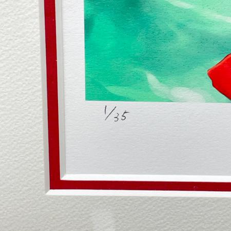 珈琲貴族 花舞う宵に アールビバン 版画 箱・保証書有り 珈琲貴族 花舞う宵