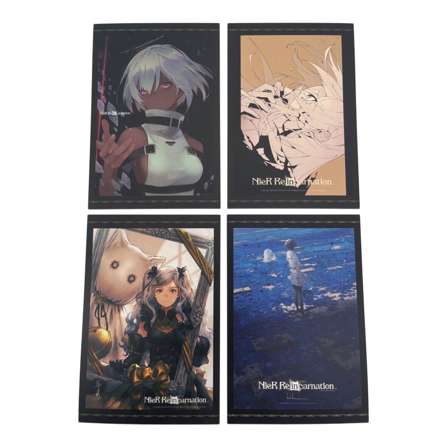 NieR Re［in］carnationポストカード28枚 キャラクターグッズ 現状販売