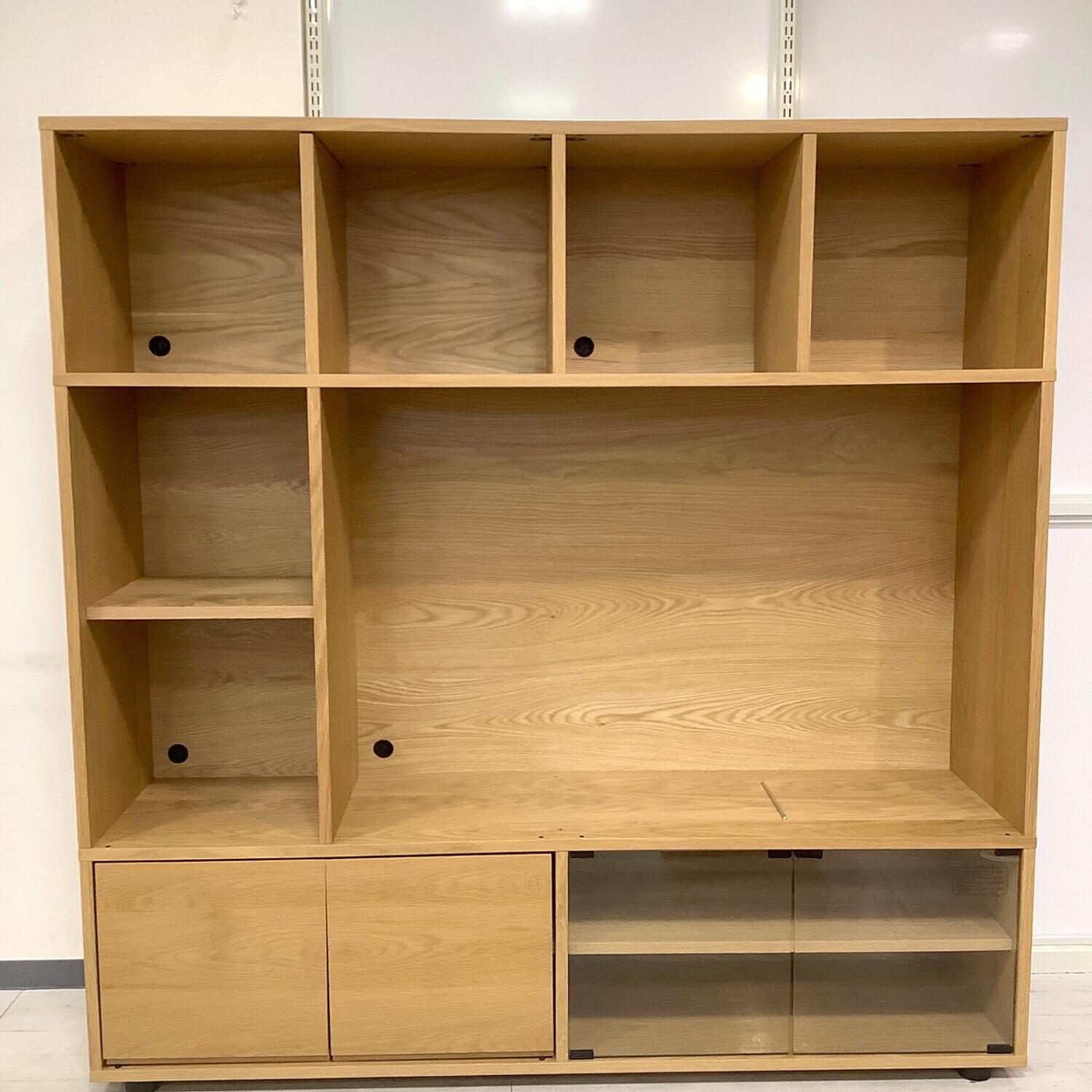 無印良品 (ムジルシリョウヒン) テレビボード ナチュラル スタッキング