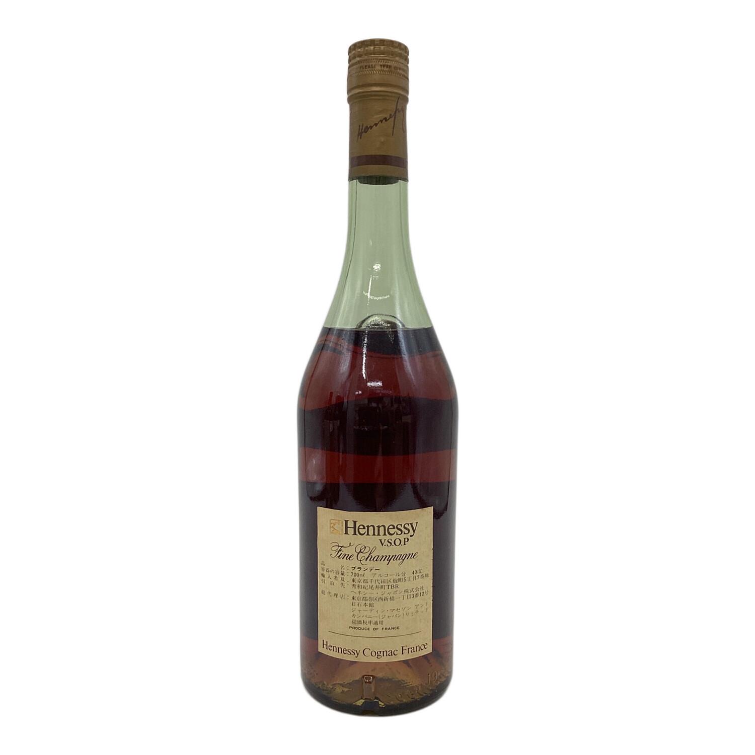 ヘネシー (Hennessy) フィーヌシャンパーニュ コニャック VSOP 700ml