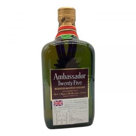 Ambassador Twenty-Five ウイスキー 750ml 箱付き アンバサダー