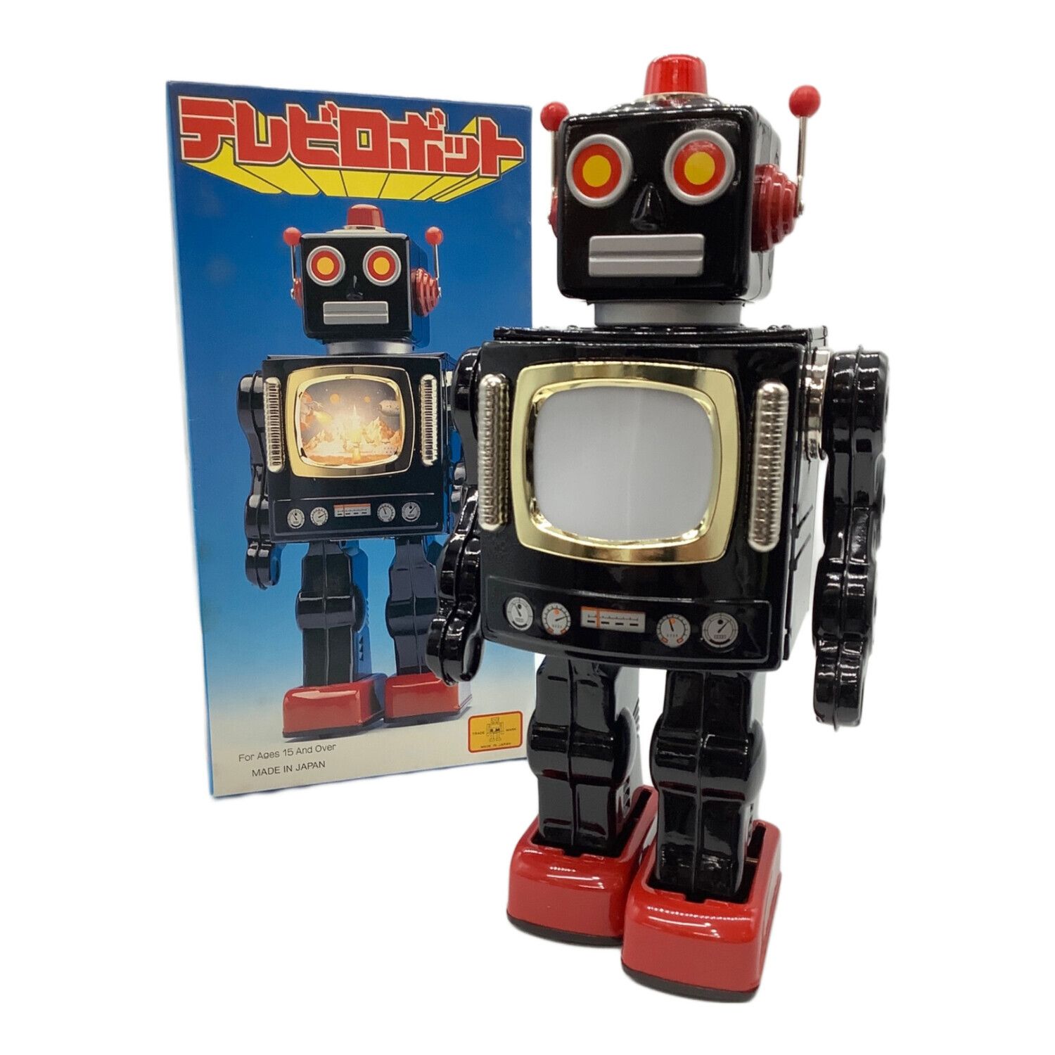 希少・作動確認済】メタルハウスのロボットシリーズ テレビロボット