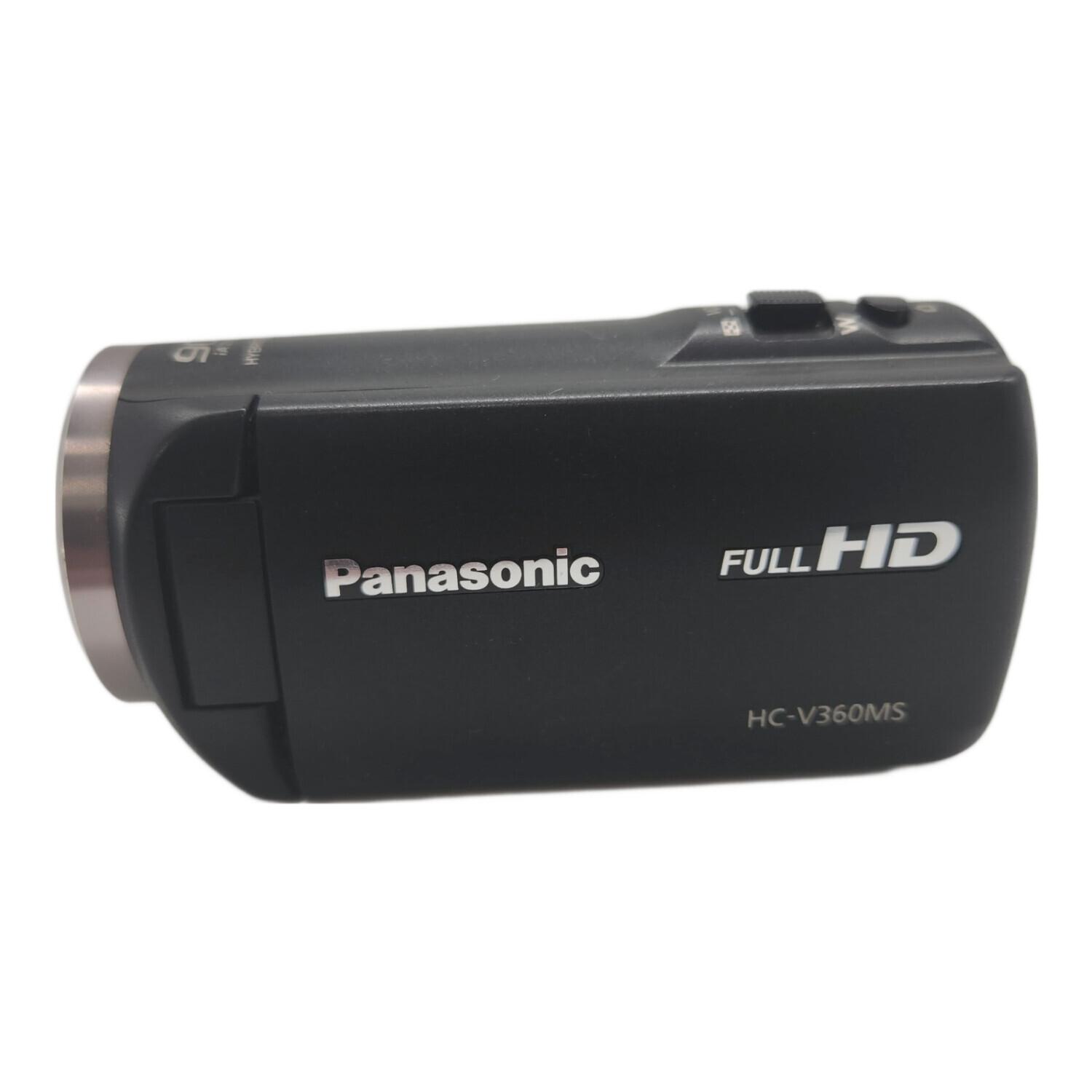 極上品】 PANASONIC HC-V360M ブラック HDビデオカメラ V360M 16GB 高