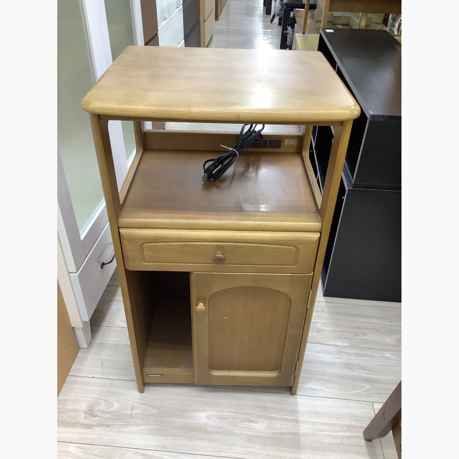 karimoku (カリモク) 電話台 ブラウン｜トレファクONLINE