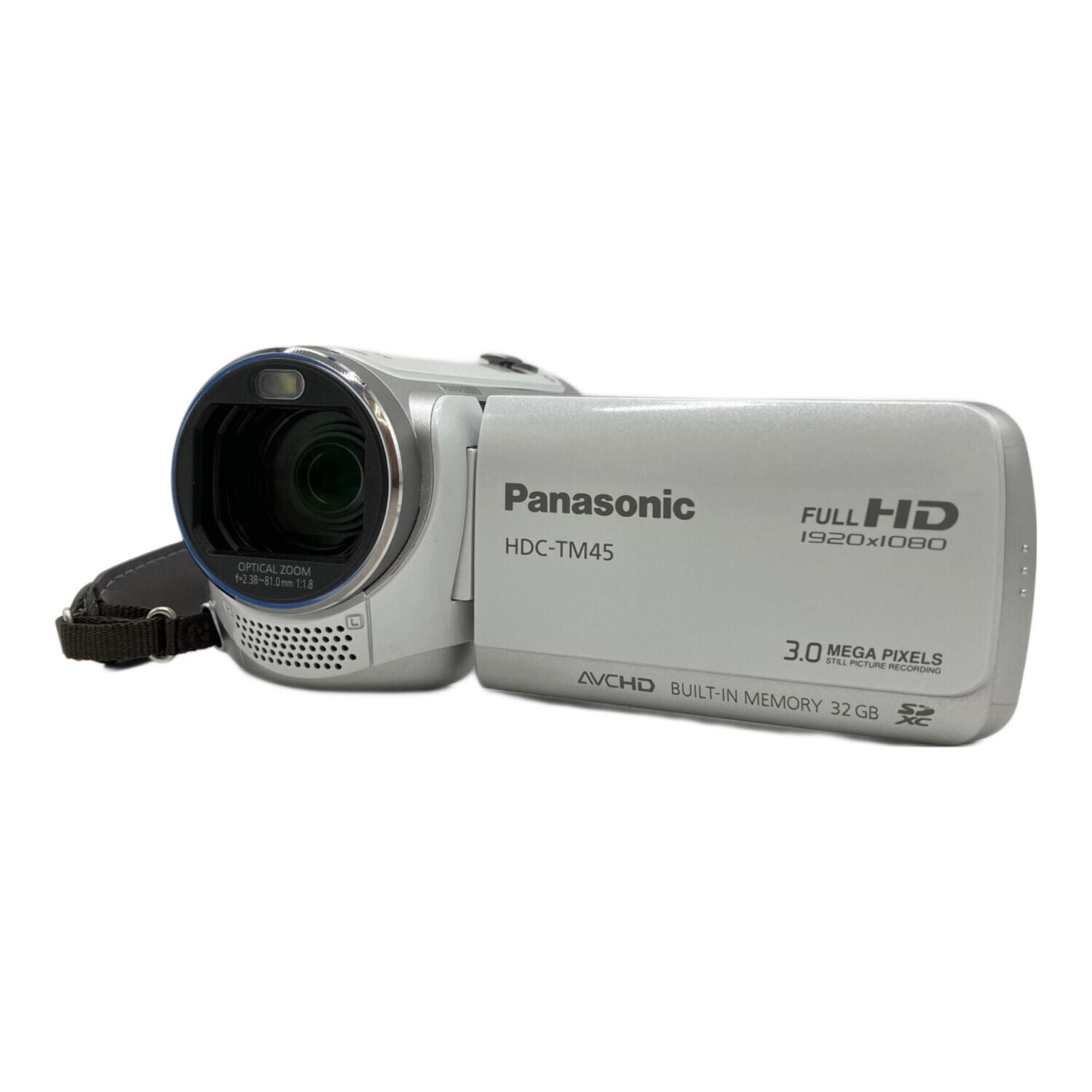 Panasonic HDC-TM45 フルHDビデオカメラ 【公式通販】