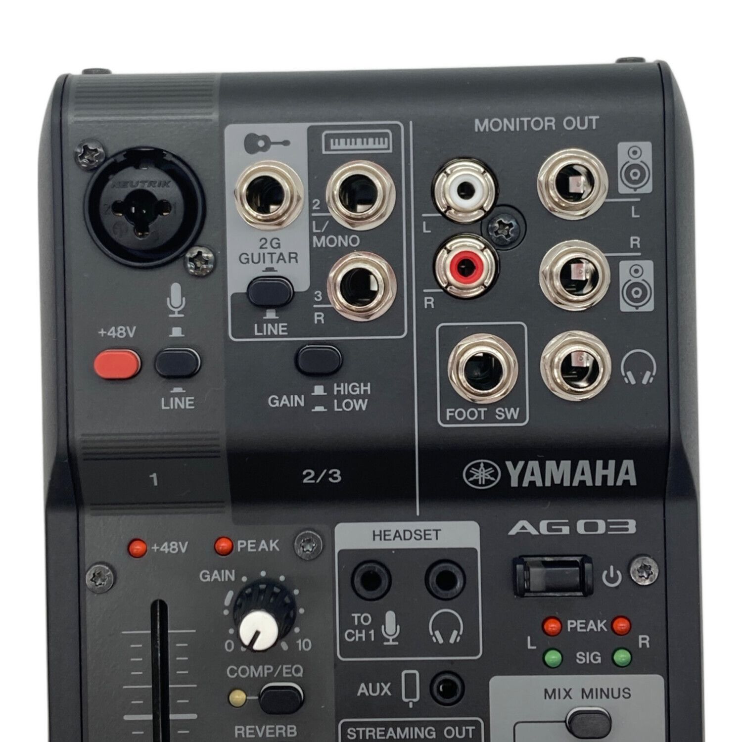 Yamaha AG03 MK2 ブラック オーディオインターフェース Yamaha AG03