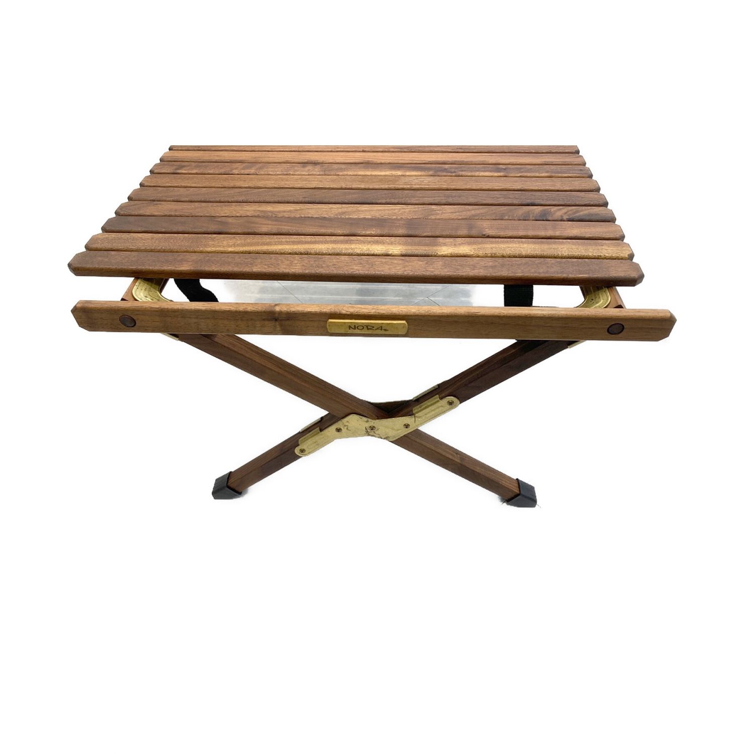 Noras サイドテーブル ウォールナット 真鍮金具 noras サイドテーブル