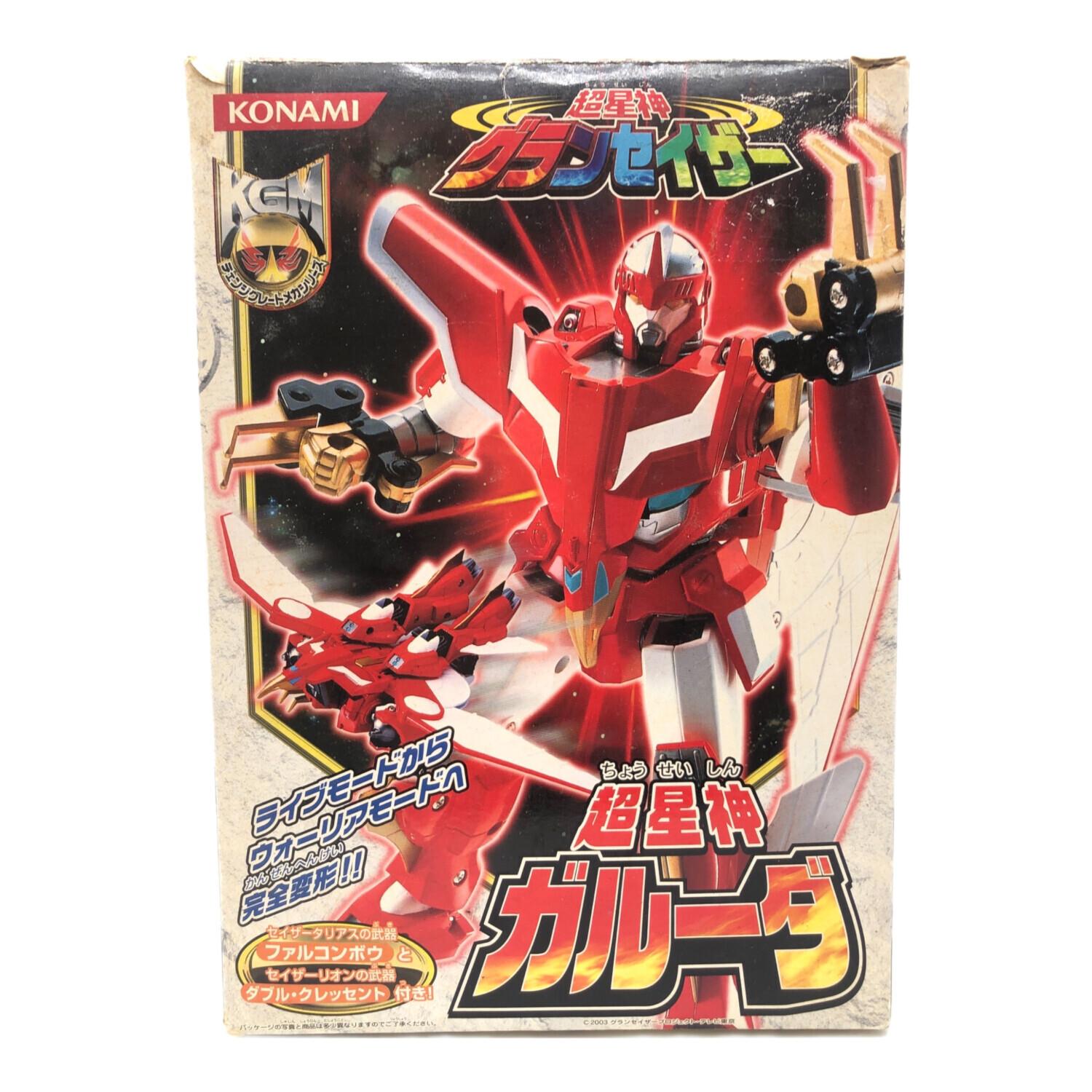 希少】超星神グランセイザー 合神獣王ダイセイザー コナミ 超星神