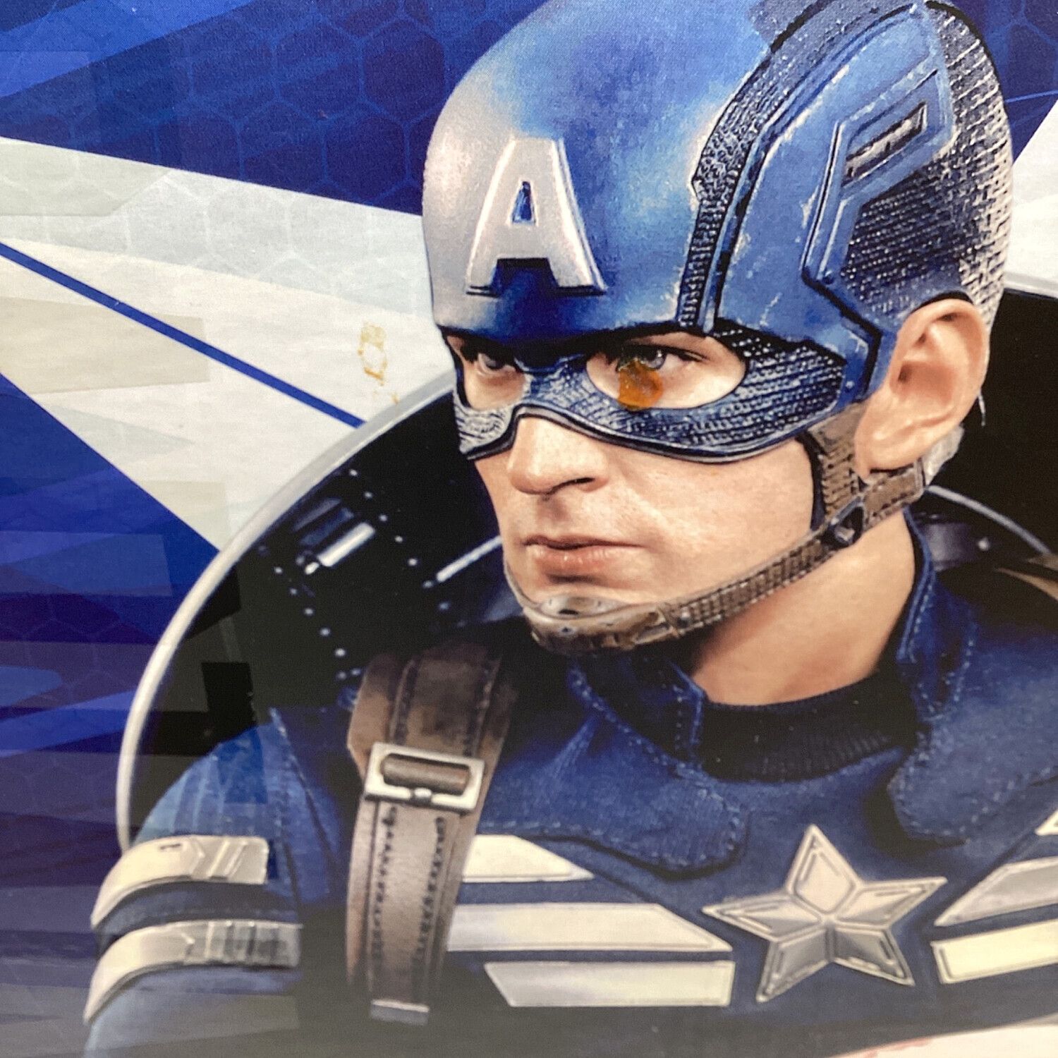 ホットトイズキャプテンアメリカウインターソルジャー開封品ダメージ有り