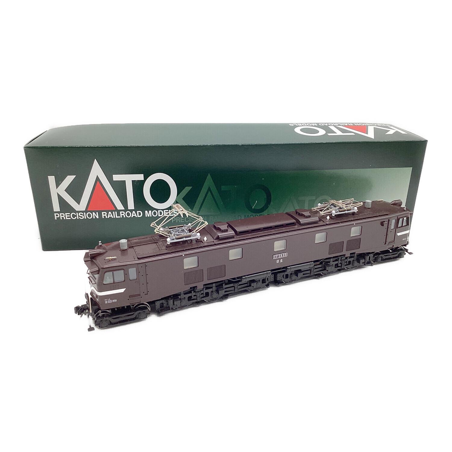 KATO (カトー) HOゲージ EF58 (ツララ切り付・茶) 1-325｜トレファクONLINE
