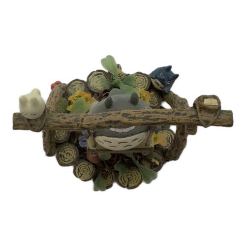 となりのトトロ (トナリノトトロ) フィギュア 雑木林の遊園地 トロ丸太