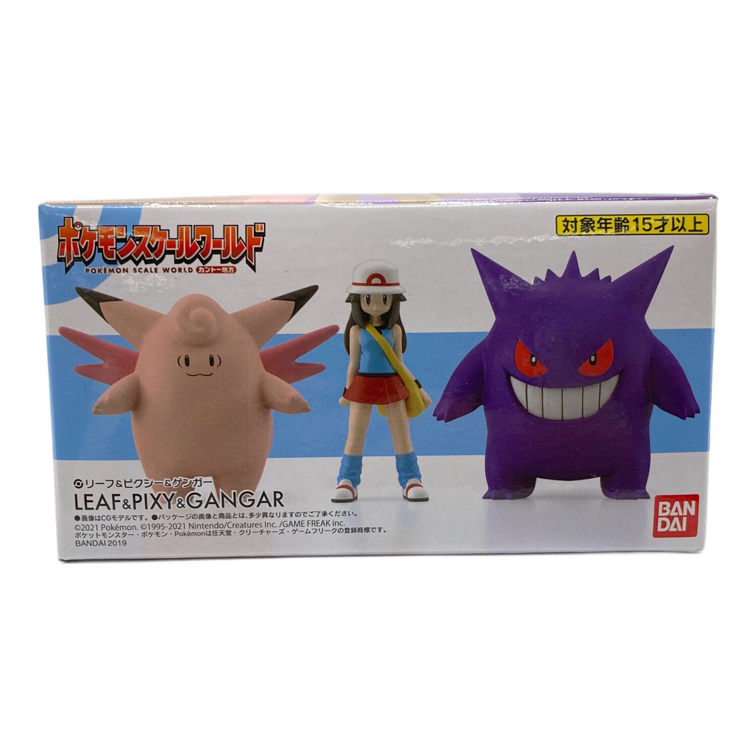 ポケモン フィギュアセット リーフ・ピクシー・ゲンガー Amazon.co.jp