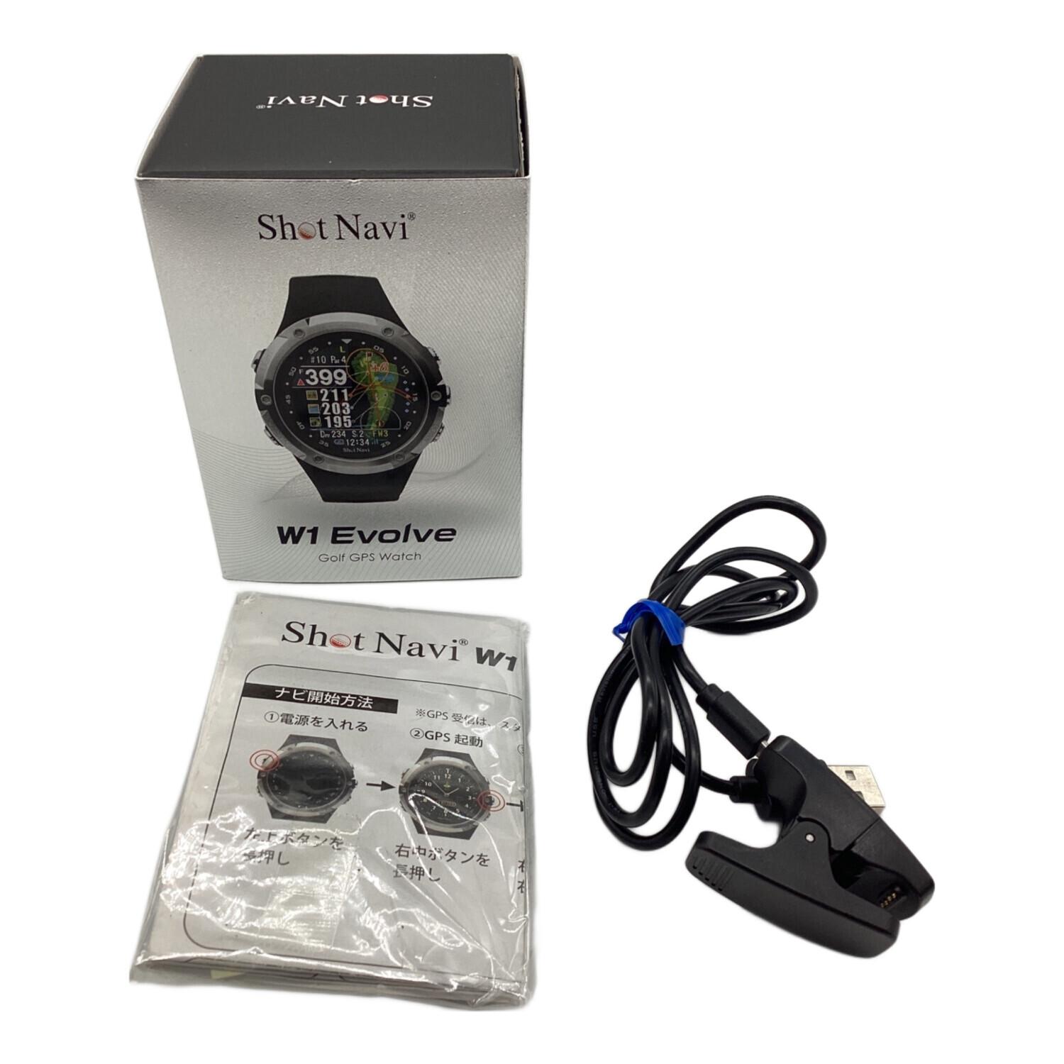 Shot Navi W1 Evolve Black【最低価格】 Shot Navi W1 Evolve Black