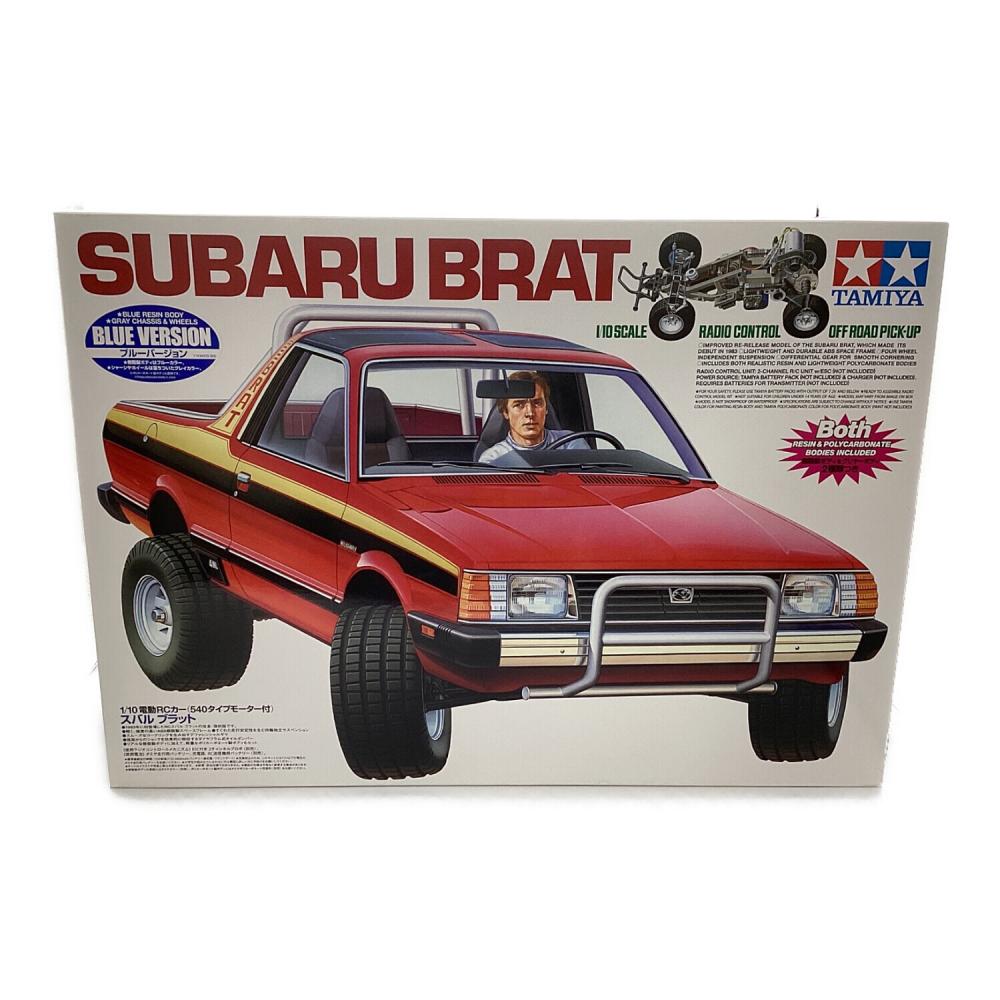セール タミヤ1/10ラジコン組立てキット スバルブラット メッキ