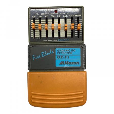 Maxon GE-100 グラフィックイコライザー Maxon GE-100 Graphic