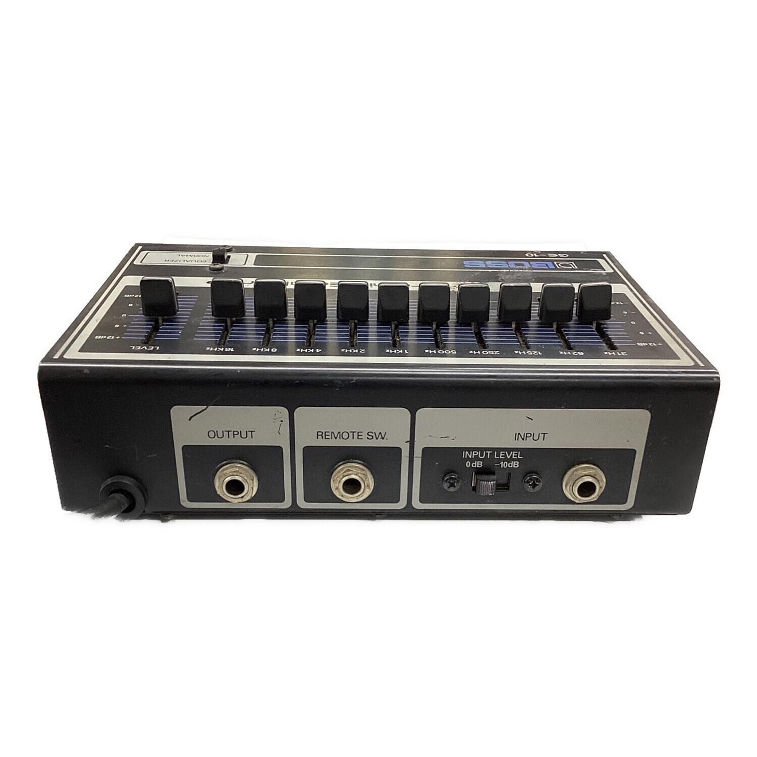 BOSS (ボス) グラフィックイコライザー GE-10｜トレファクONLINE