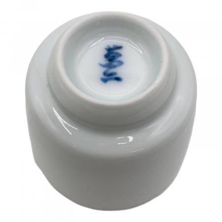 井上萬二窯(イノウエ マンジ) ぐい呑み 白磁笹彫文｜トレファクONLINE