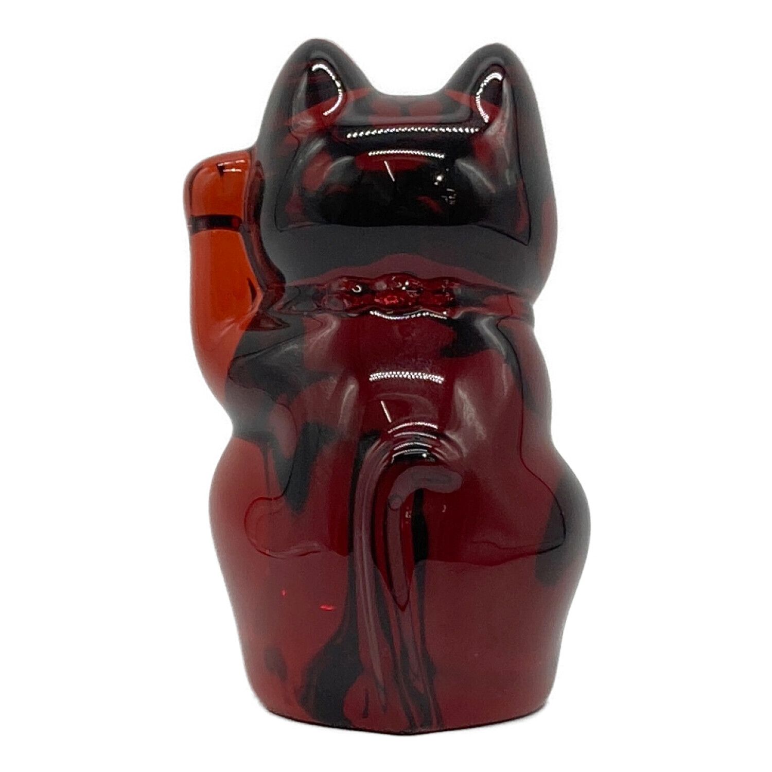 Baccarat(バカラ) 招き猫 クリスタル レッド｜トレファクONLINE