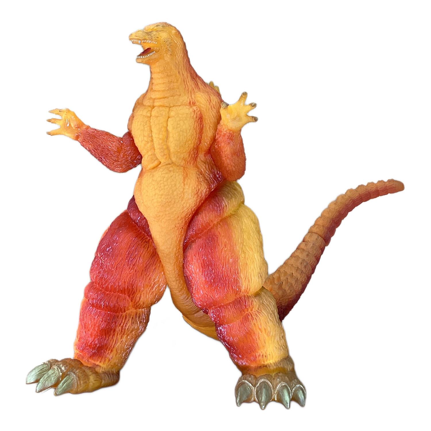 新品・未開封】ファンタジートイズ ゴジラ バーニングゴジラ ソフビ 3