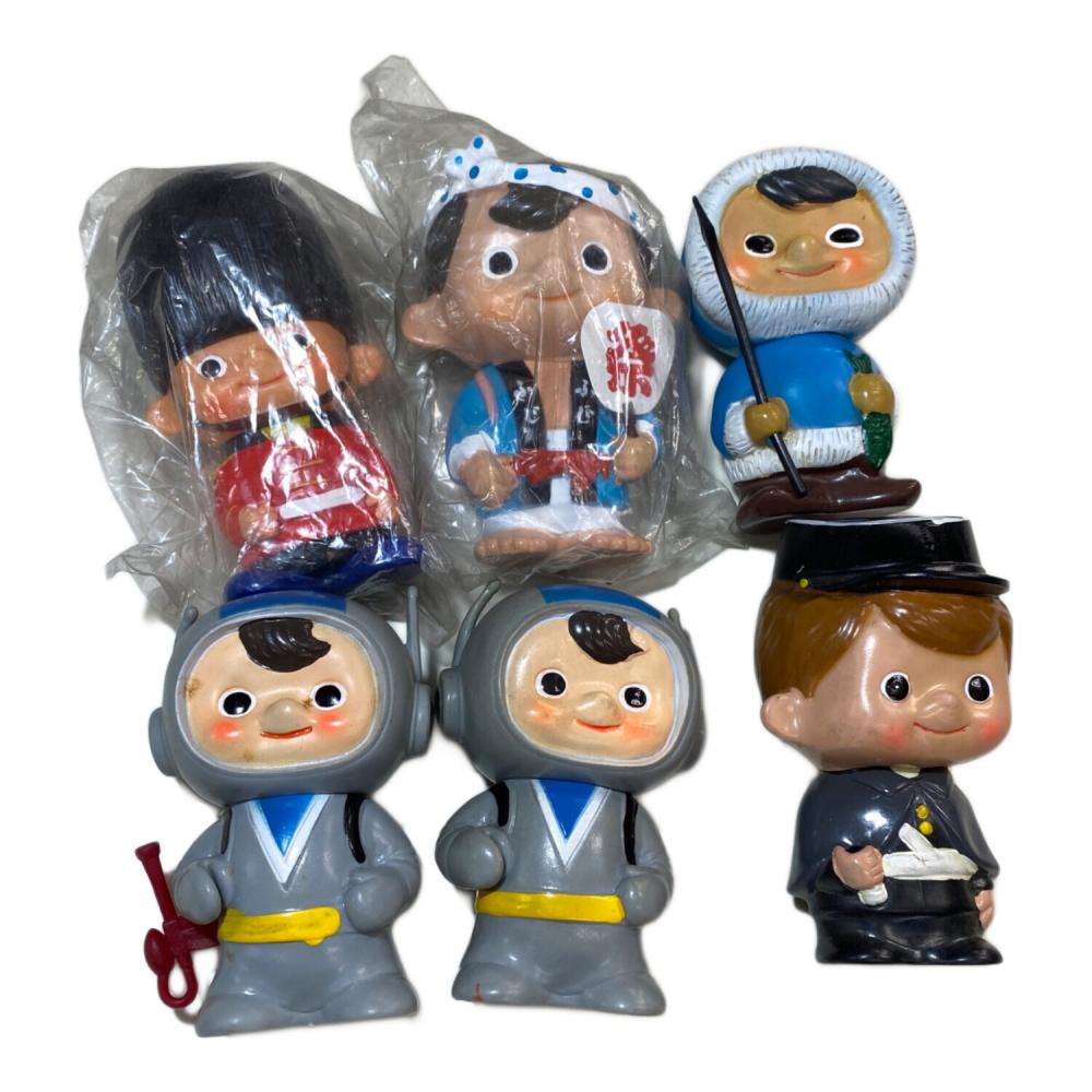 東京銀行 貯金箱 アルプホルンを吹く少年 昭和レトロ 東京銀行 貯金箱