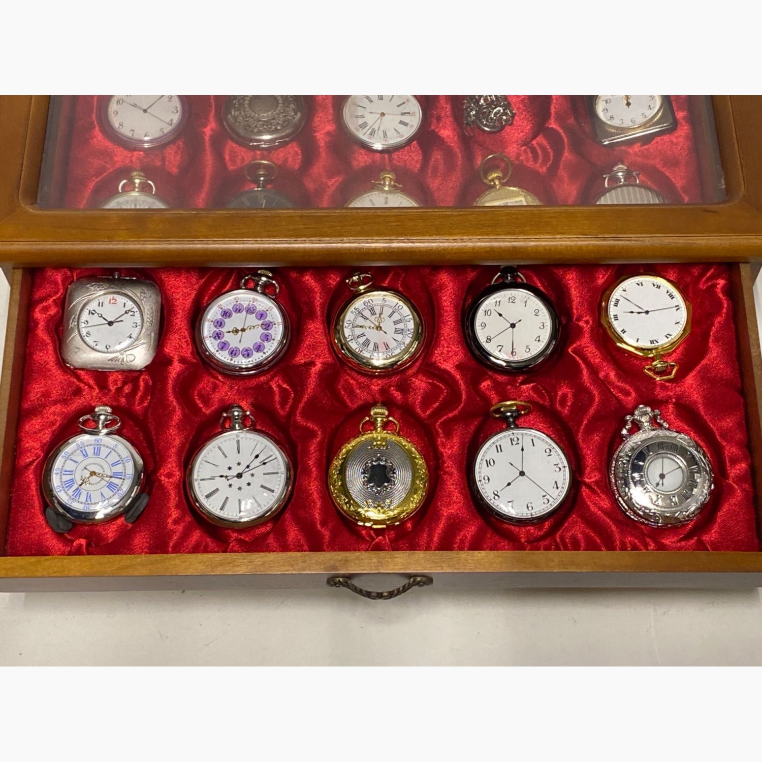 最終！超特価！アシェット『甦る古の時計』懐中時計60個！木製