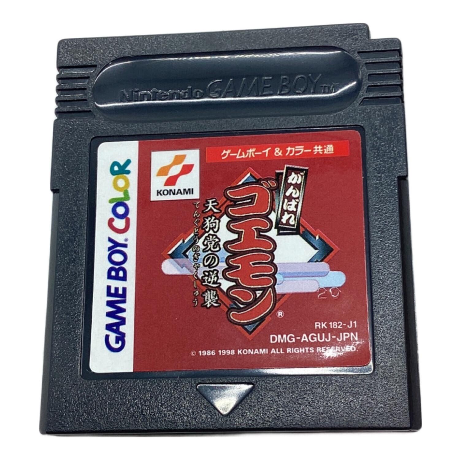 がんばれゴエモン ソフビ コナミ ゲームボーイ用ソフト がんばれ