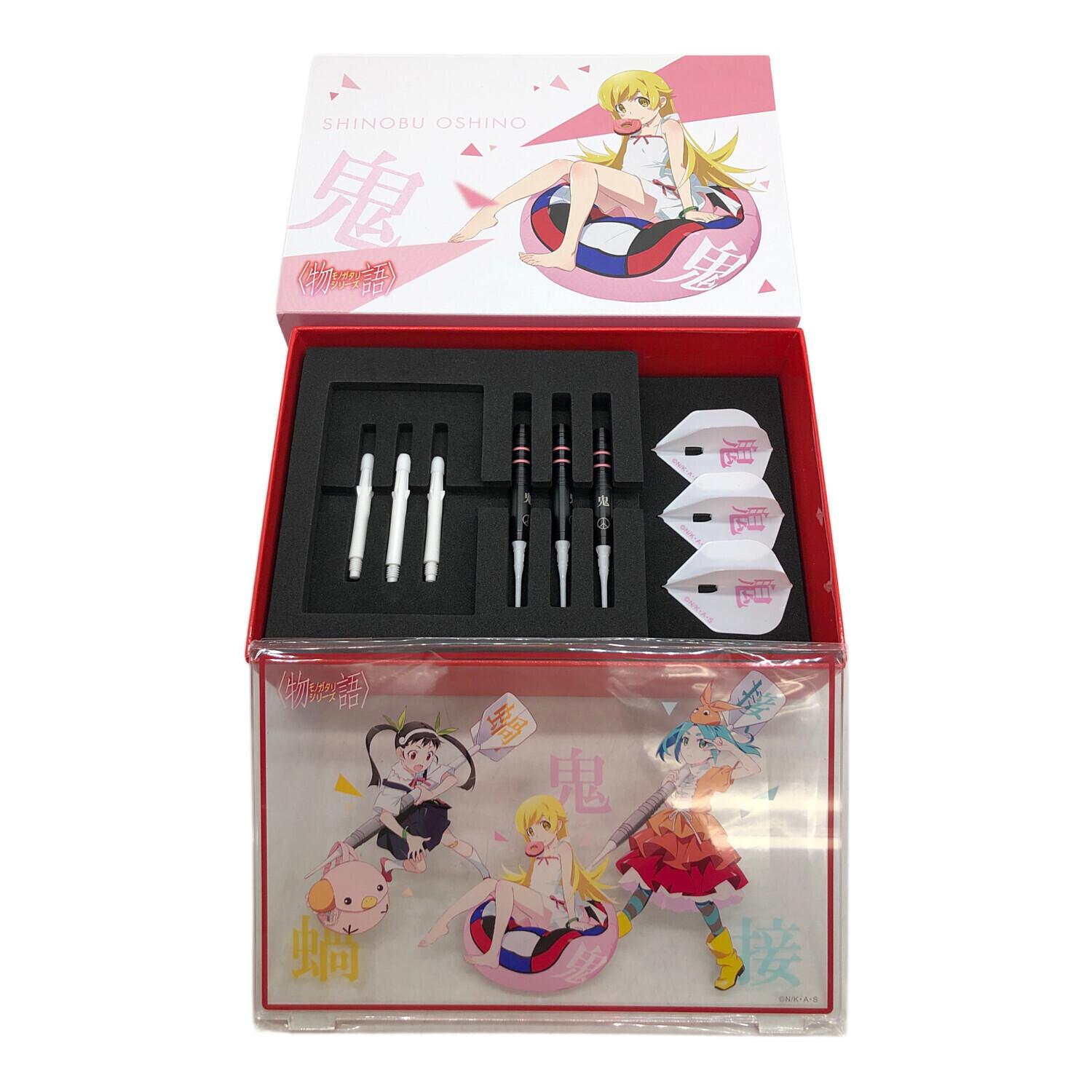 新品未使用 物語シリーズ ダーツセット 忍野 忍ver ダーツライブカード