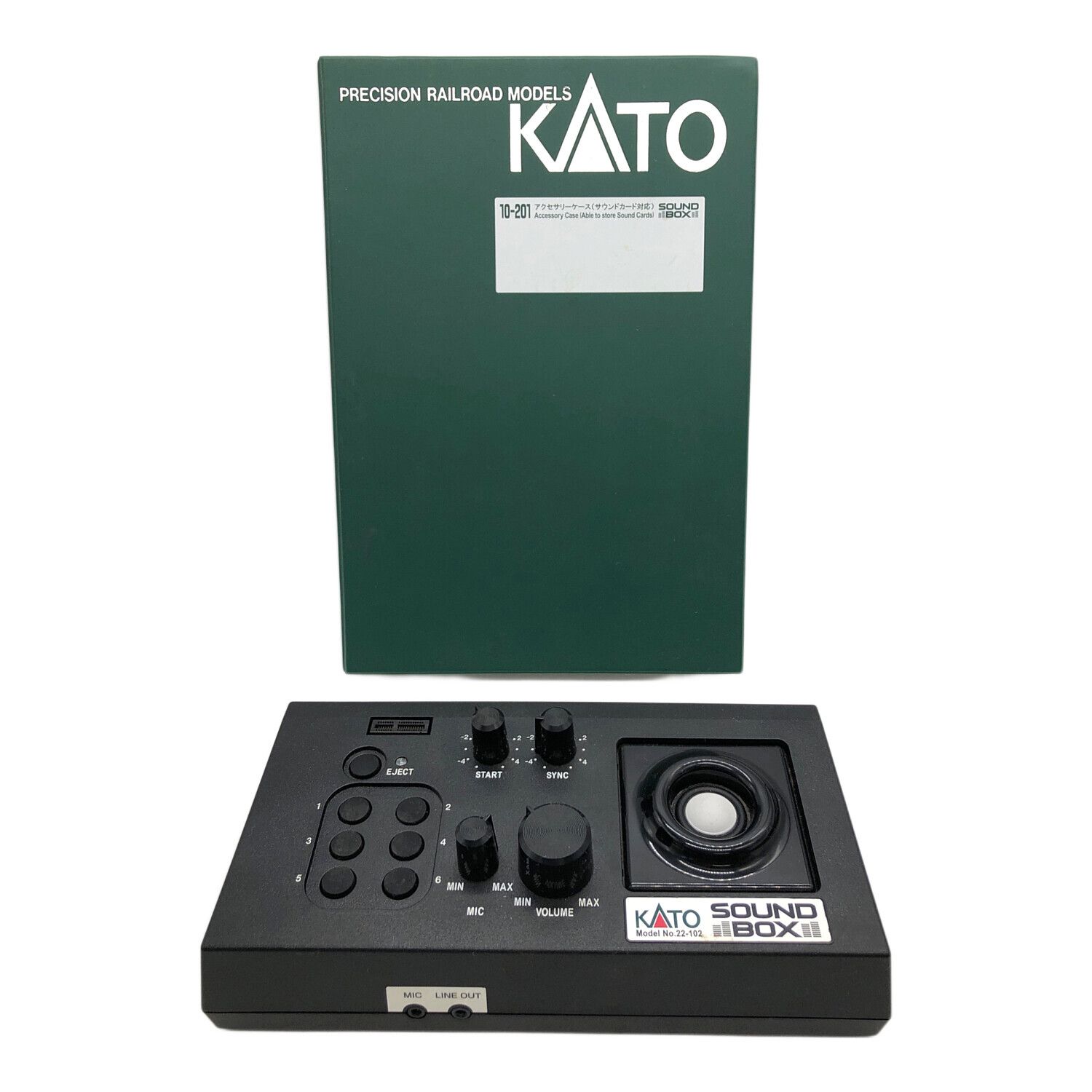 KATO 22-102 サウンドボックス & 22-202 サウンドカード UNITRACK