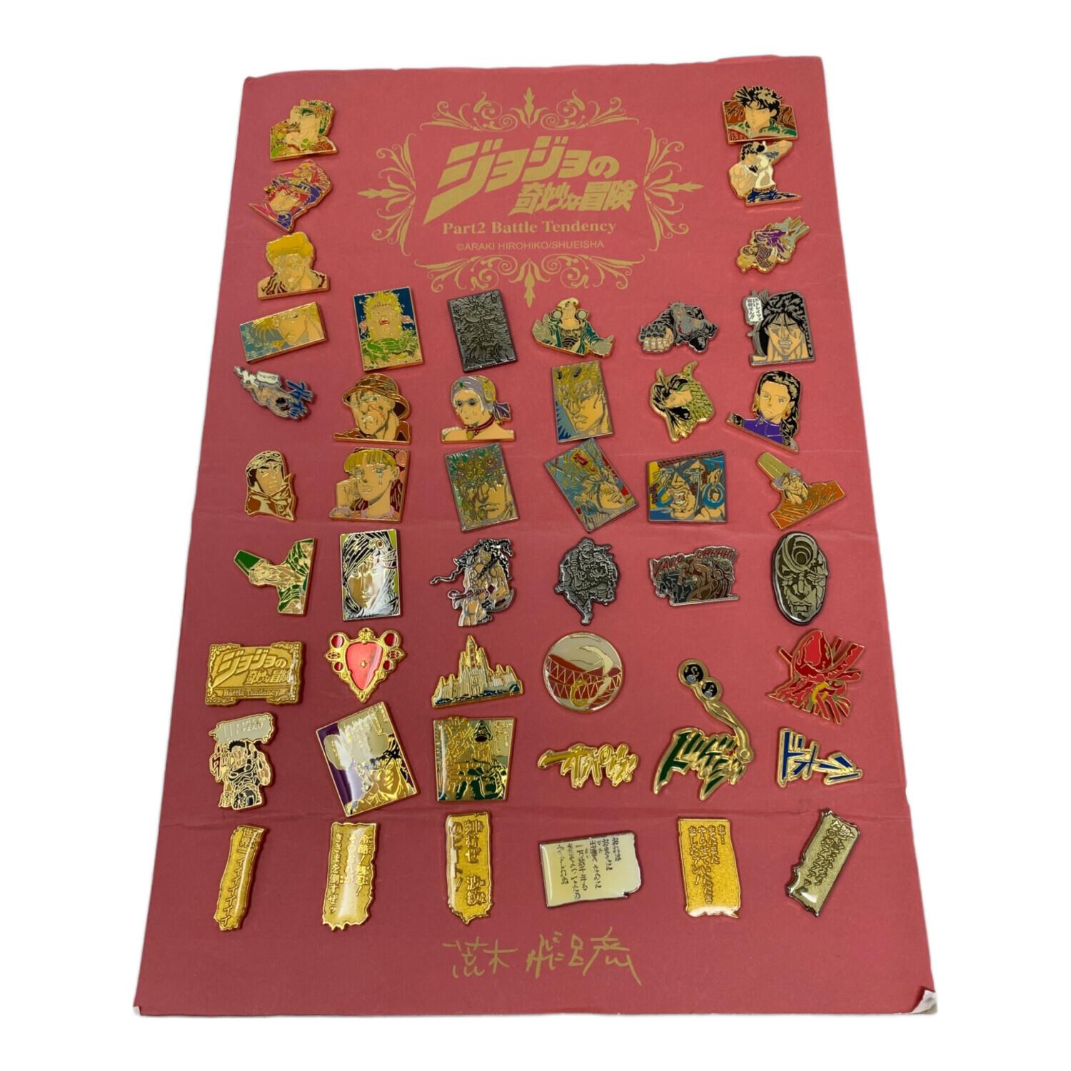 ジョジョの奇妙な冒険 第4部 ピンズセット ジョジョの奇妙な冒険 第