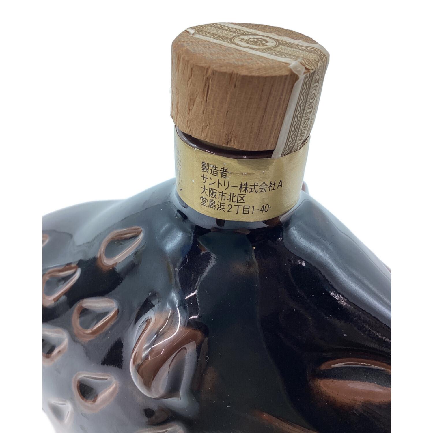 サントリー ローヤル ウィスキー 600ml 未開封 陶器干支ボトル 亥
