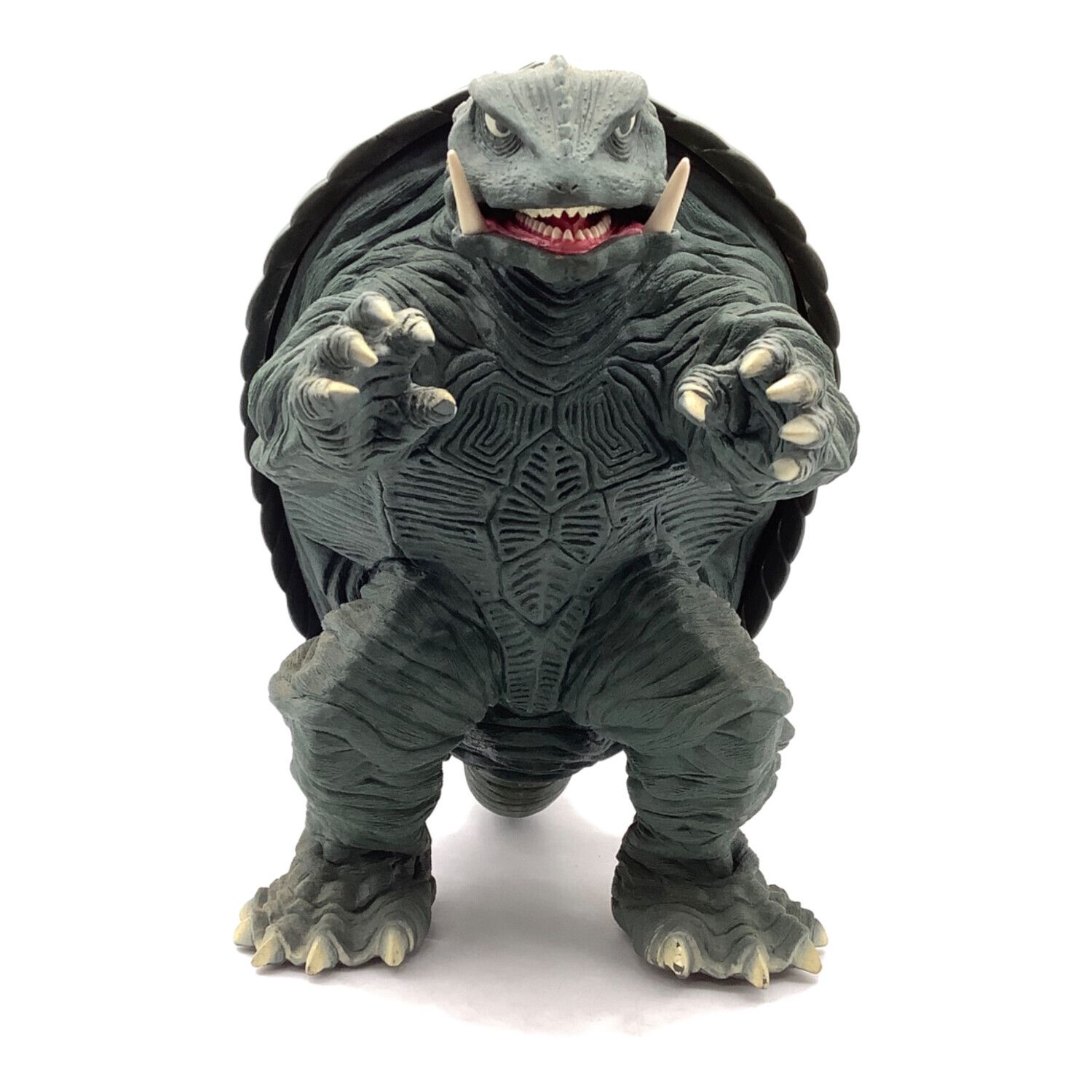 ガメラ怪獣フィギュア 黒 プラスチック製回転座360度 ガメラ怪獣