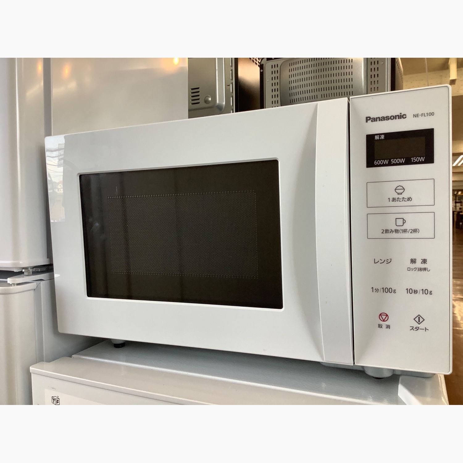 Panasonic NE-FL100-W 単機能電子レンジ 2022年製 Panasonic 電子