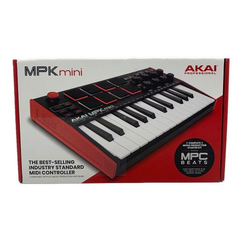 AKAI (アカイ) MPK mini MK3 25鍵 USB MIDI キーボードコントローラー
