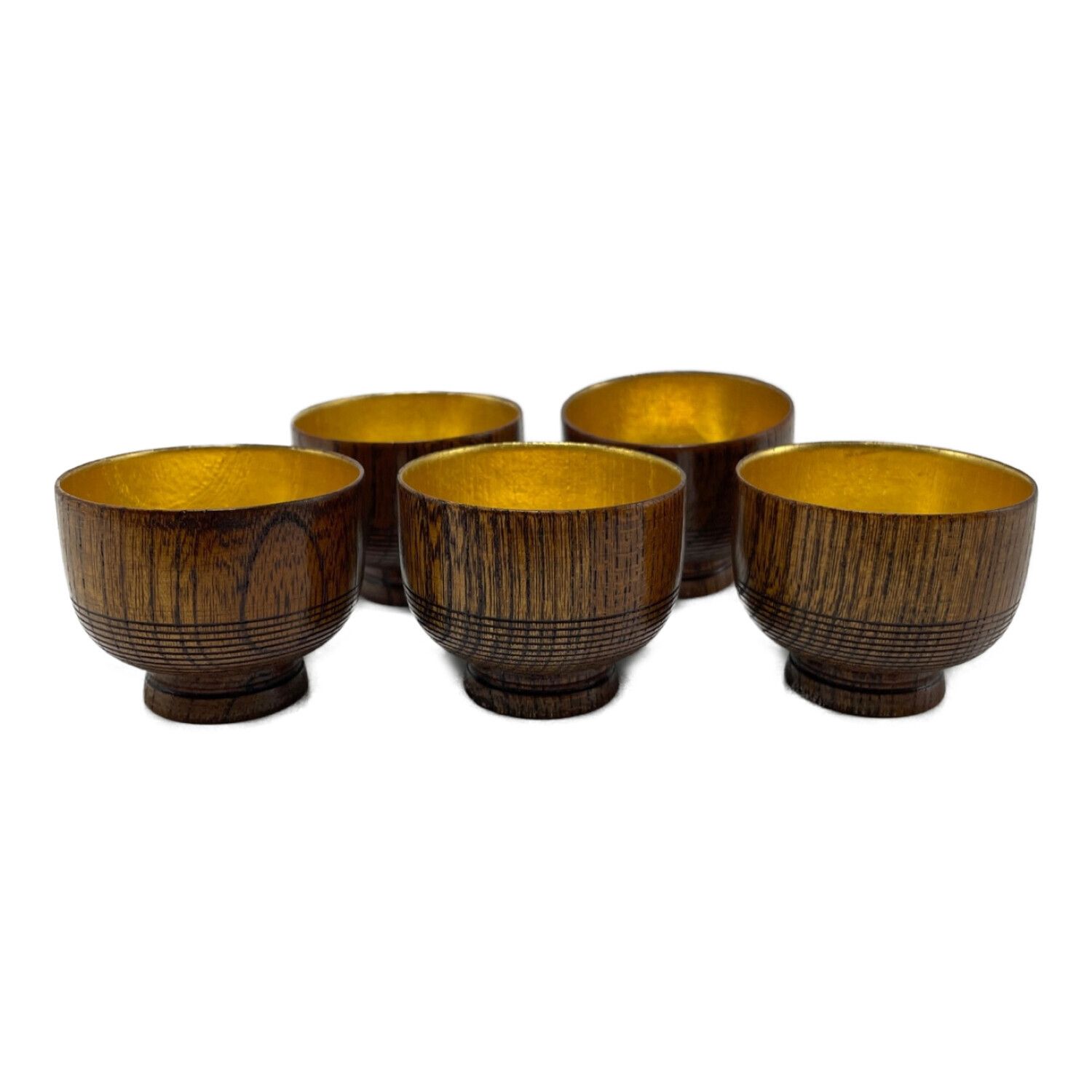 香炉台 5寸欅 菊模様三切り純金箔はり 香炉台 5寸