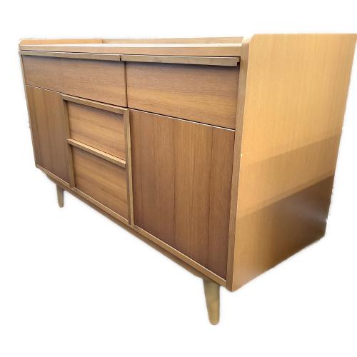 unico 木製キャビネット 2扉 ブラウン unico 木製キャビネット 2扉