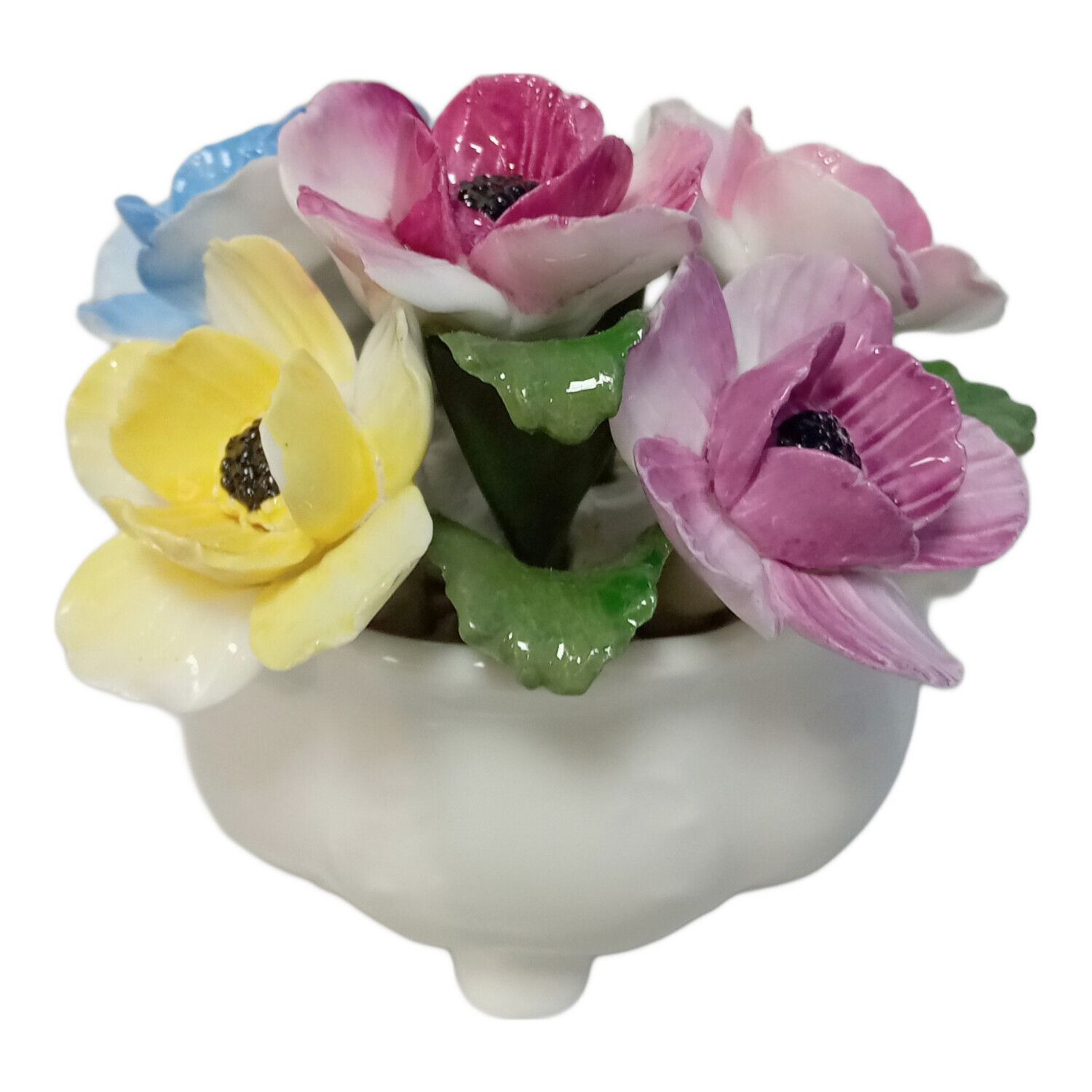 AYNSLEY エインズレイ 陶花 置物 3点まとめて C 6311 AYNSLEY