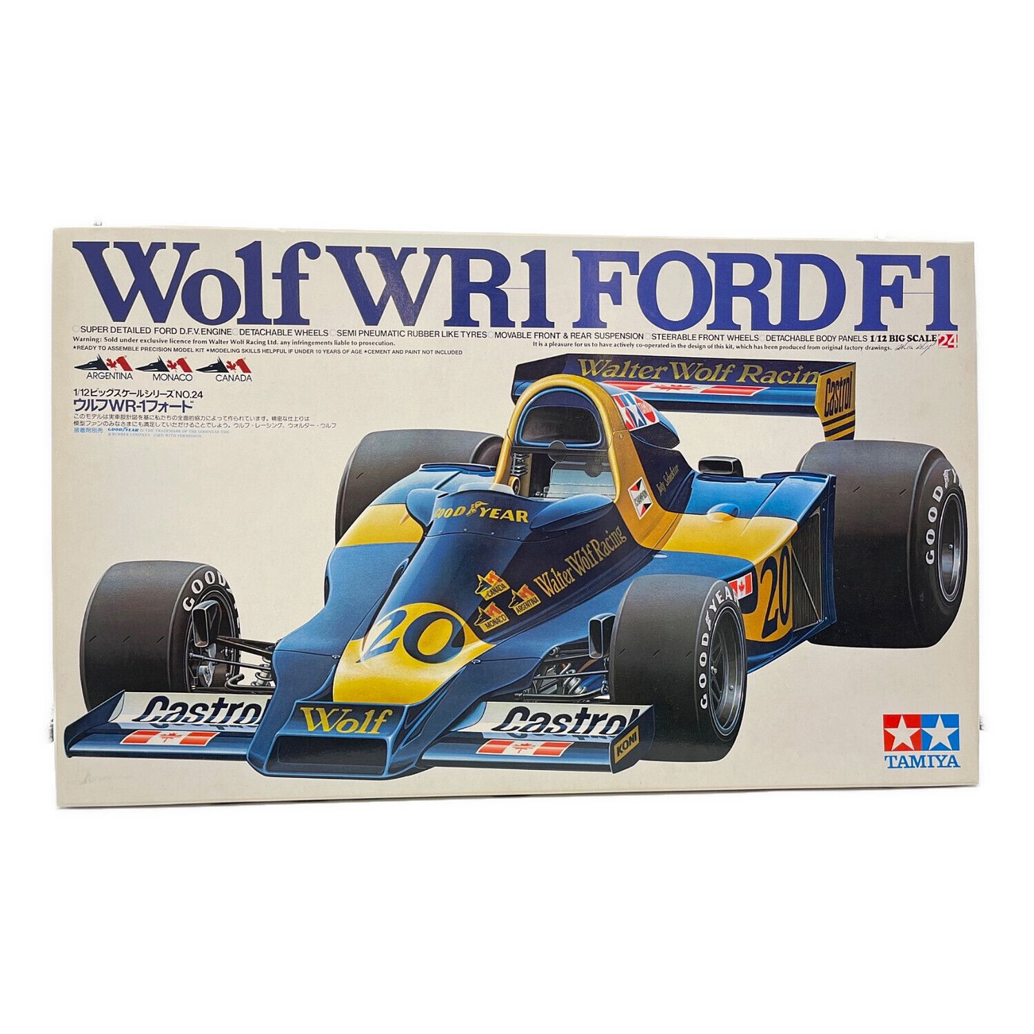 プラモデル タミヤ ウルフ WR-1 フォード 1/12 ビッグスケール No.24