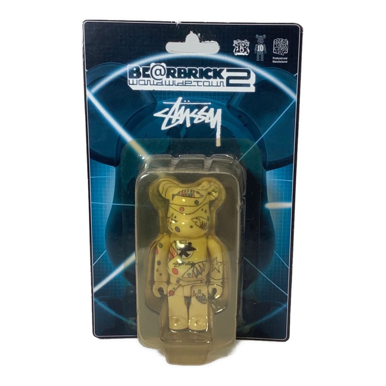 BE@RBRICK ベアブリック STUSSY ステューシー35周年 1000% BE@RBRICK