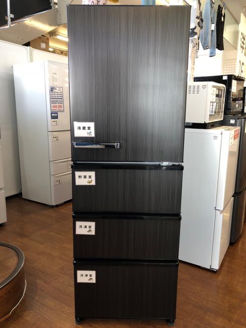 AQUA 大容量 冷蔵庫 368L 4ドア 右開き 2021年 d4046 AQUA 大容量