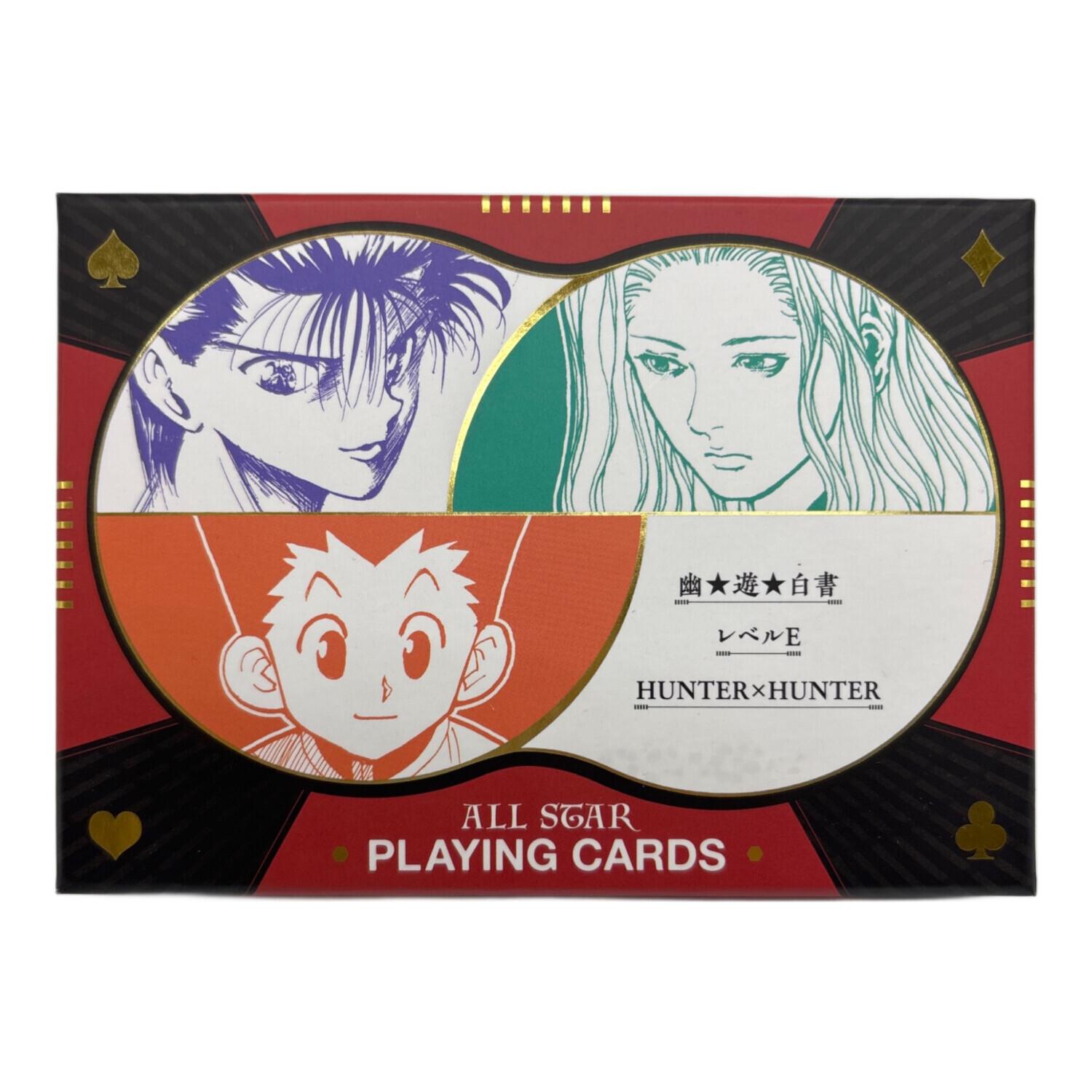 HUNTER × HUNTER ハンターハンター クロロ 冨樫義博展 トランプ HUNTER