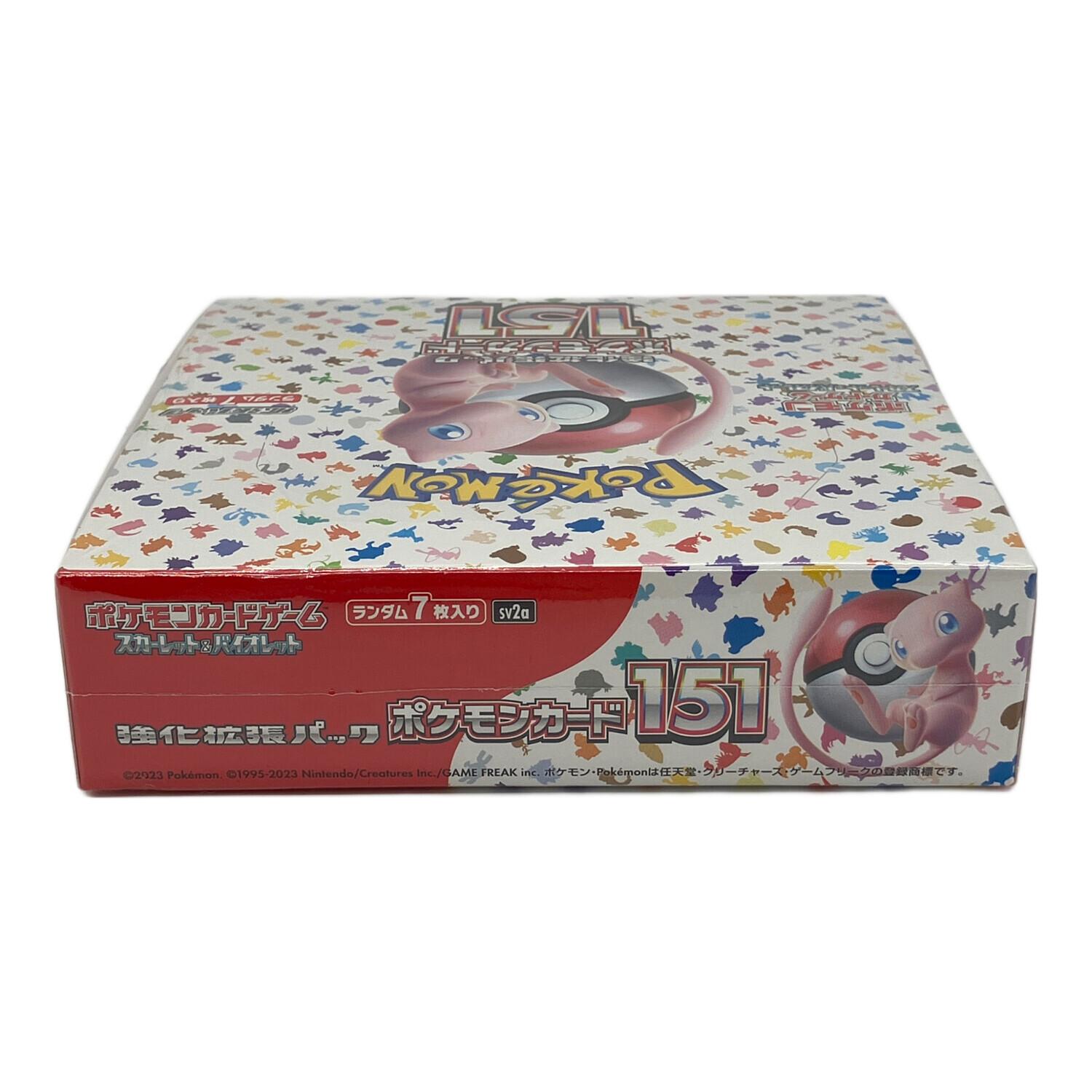 ポケモンカード151 2セット ポケモン カード 151 2 BOX シュリンク付き