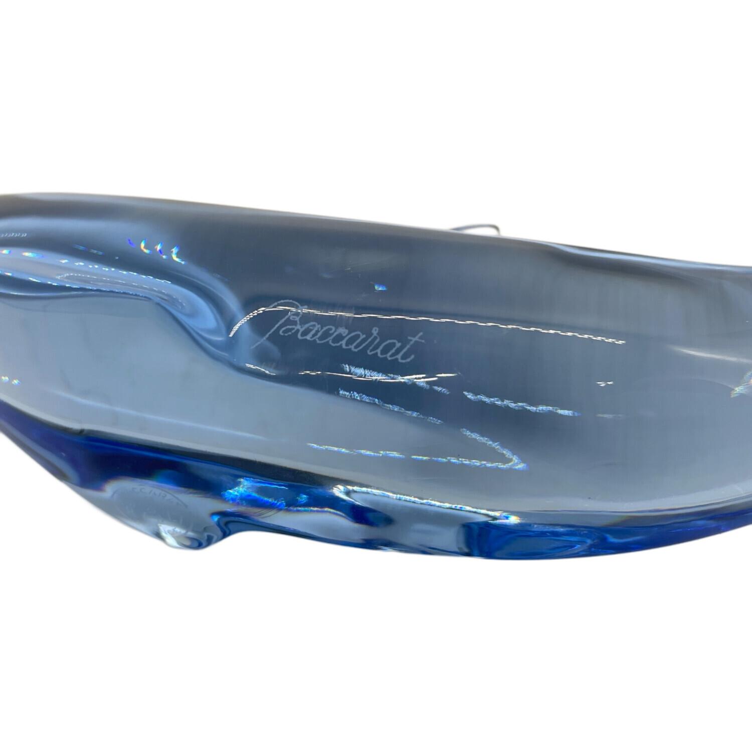 Baccarat (バカラ) 置物 イルカ・ブルー｜トレファクONLINE