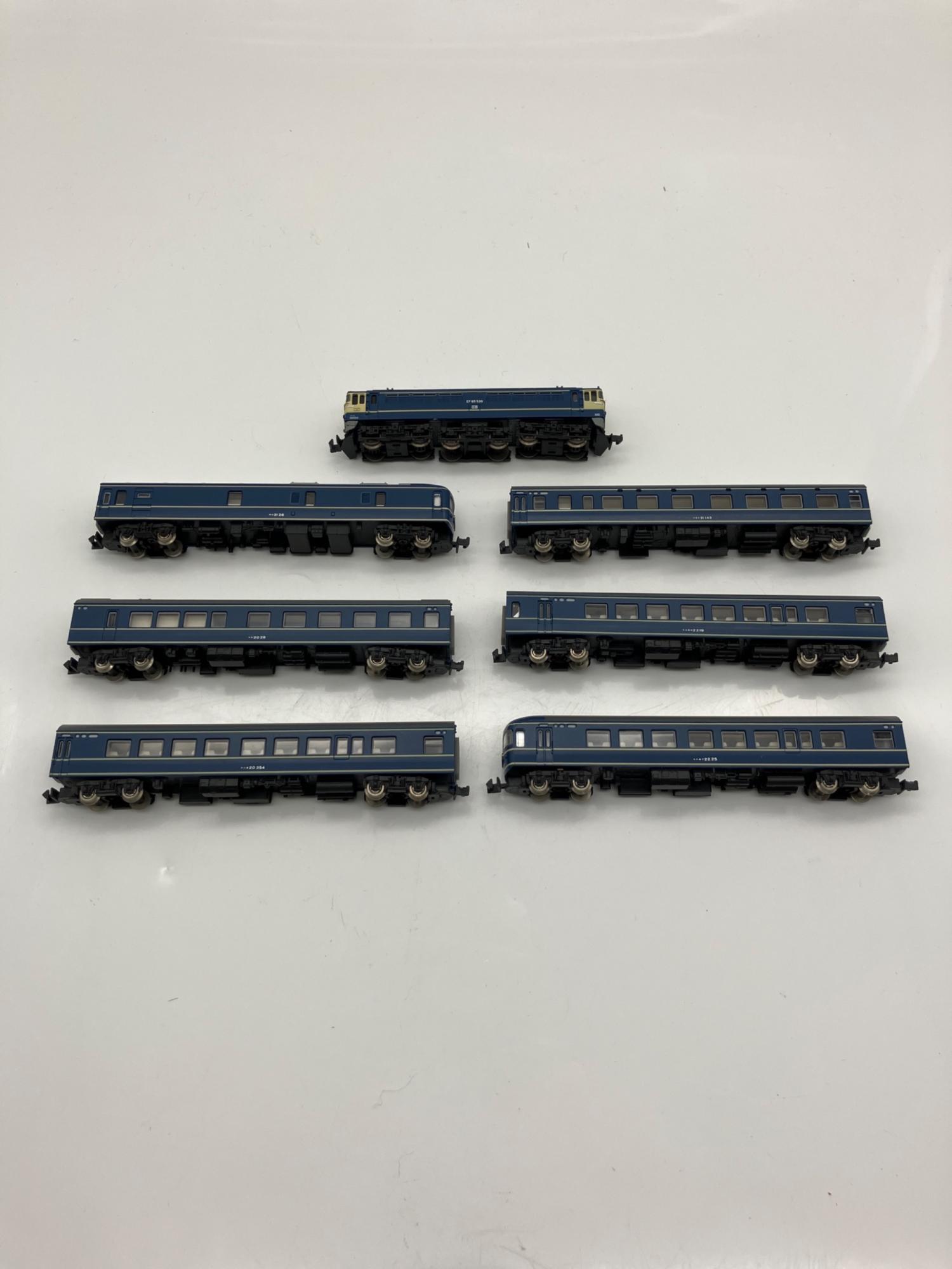 TOKYO MARUI (東京マルイ) Zゲージ EF65-500 20系寝台客車 7両基本