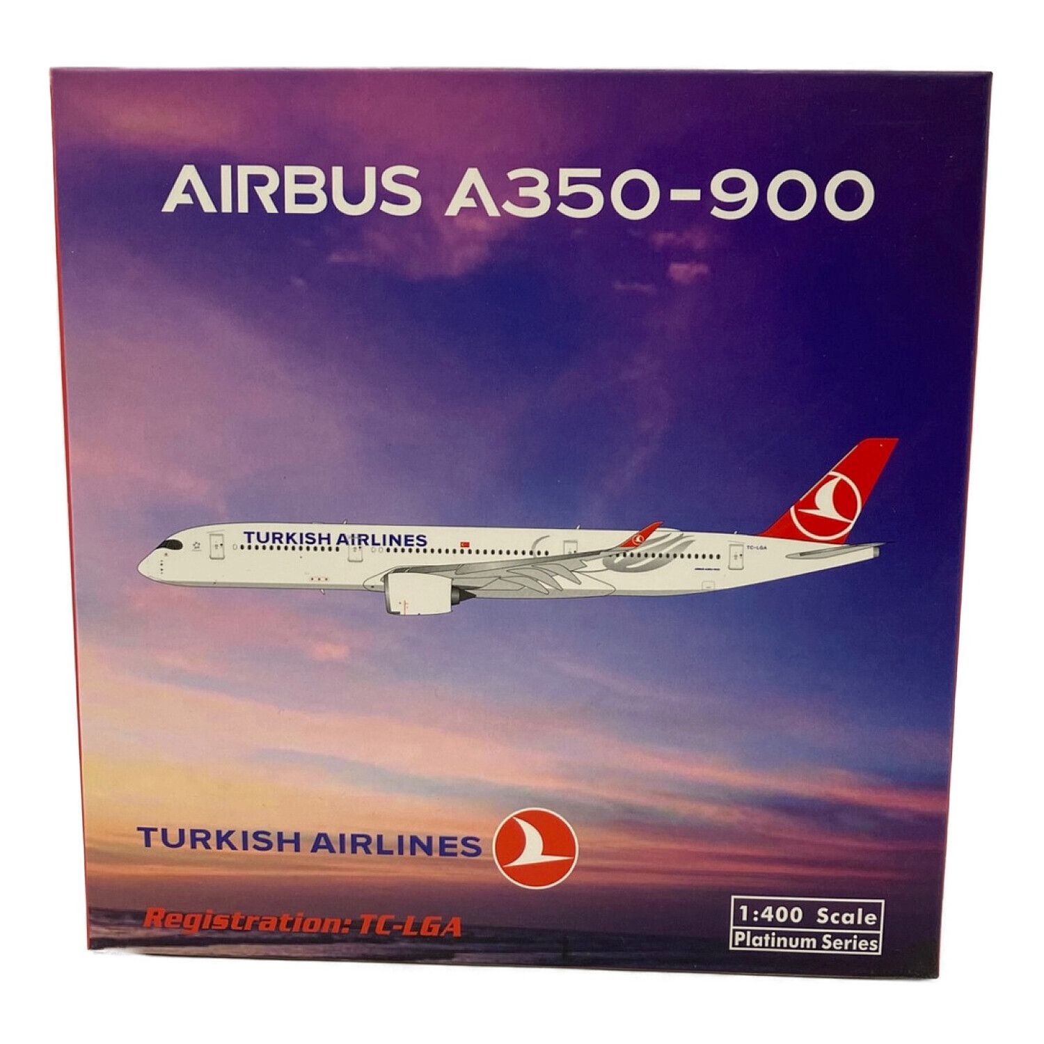 TURKISH AIRLINES 航空機模型A350-900 非売品