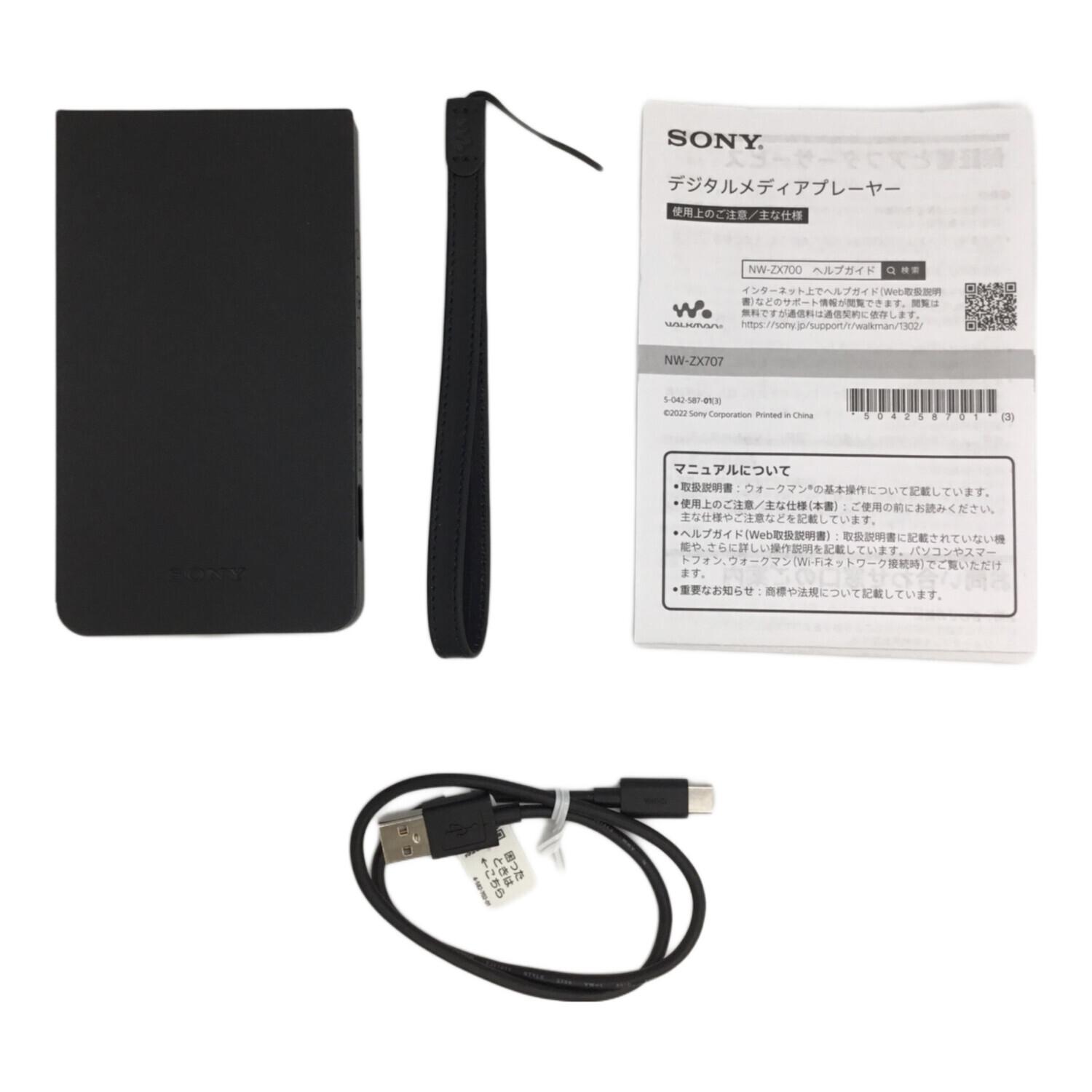 SONY (ソニー) WALKMAN 64GB 2023年発売 NW-ZX707 サインアウト確認済
