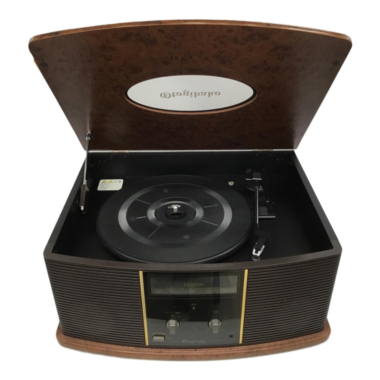 DENON(デノン)GP-S30 卓上レコードプレーヤー ターンテーブル 音聴箱